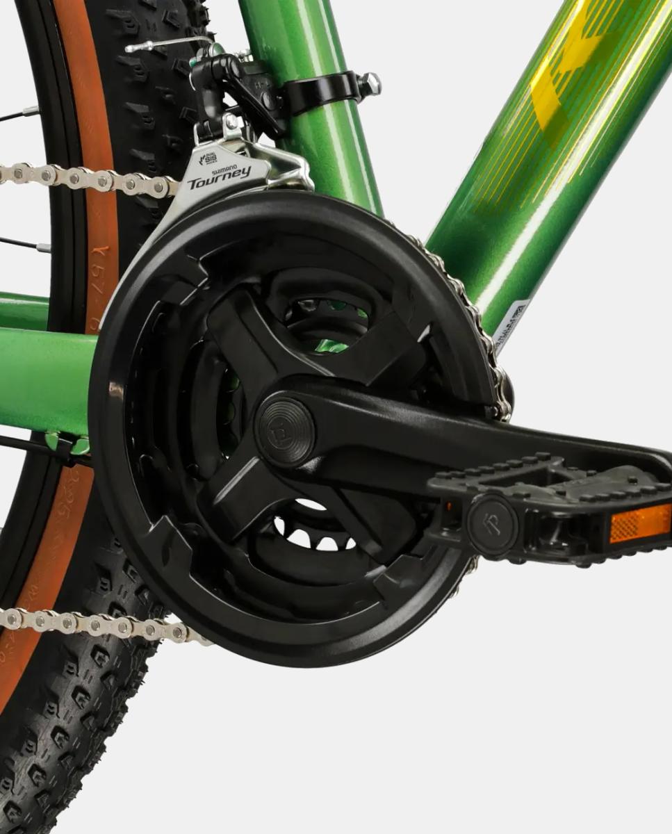 Bicicleta de Montaña de Hombre Hexagon X200 27,5" Kross - Verde Verde-4