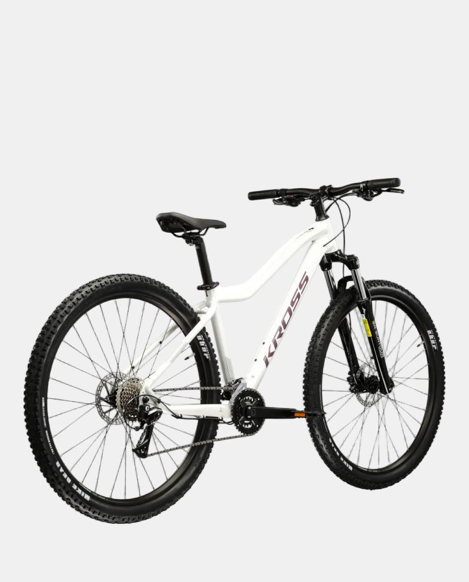 Bicicleta de Montaña de Mujer Lea 4.0 Kross - Blanco / Morado Blanco / Morado-3