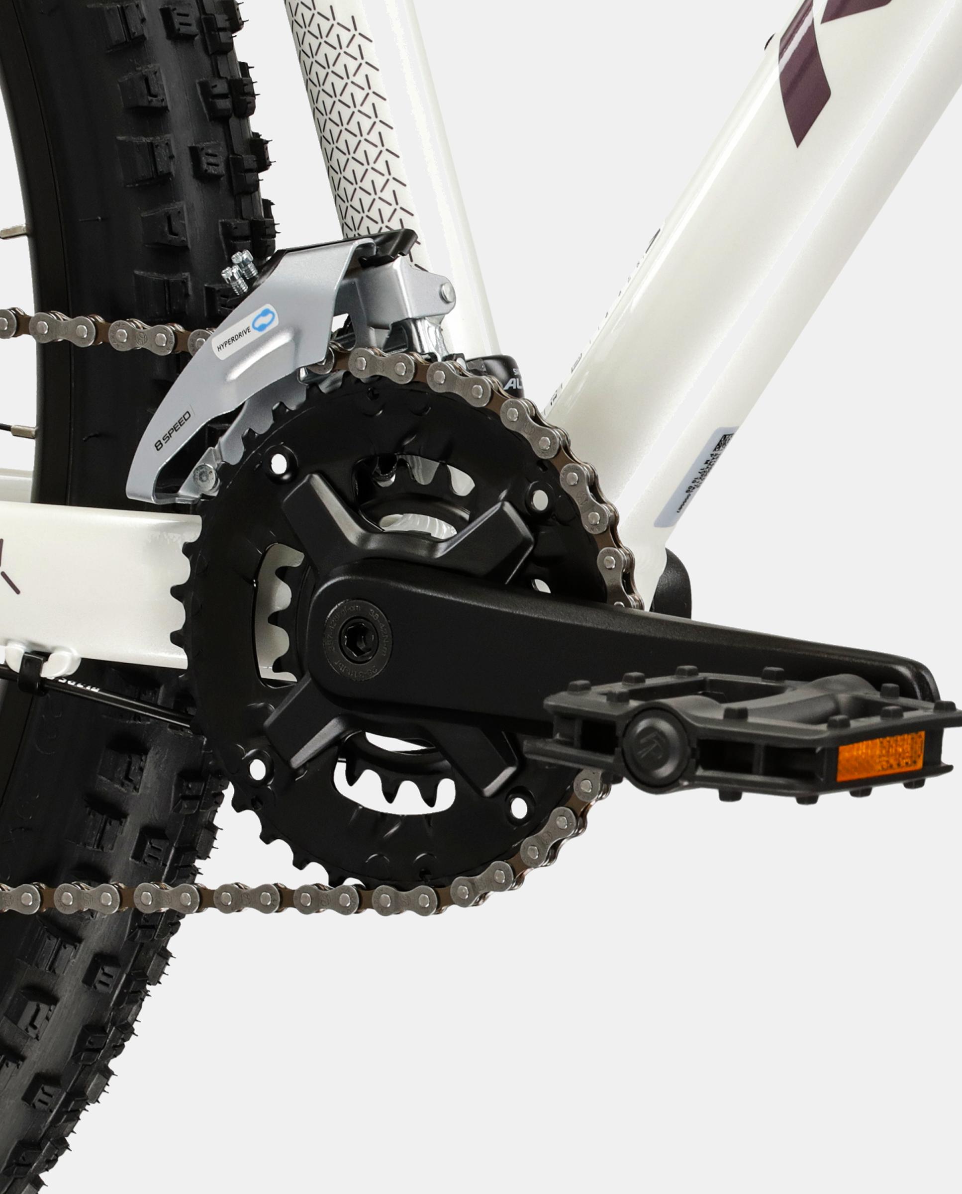 Bicicleta de Montaña de Mujer Lea 4.0 Kross - Blanco / Morado Blanco / Morado-5