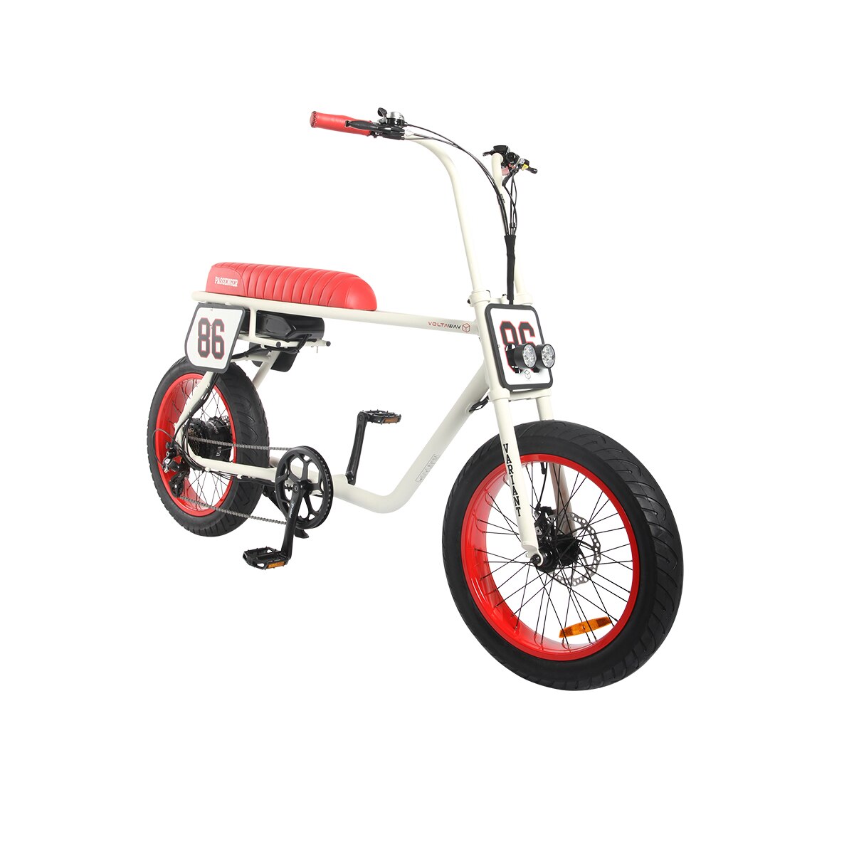 Bicicleta eléctrica Retro Fat Passenger Volta - Arena Arena-2