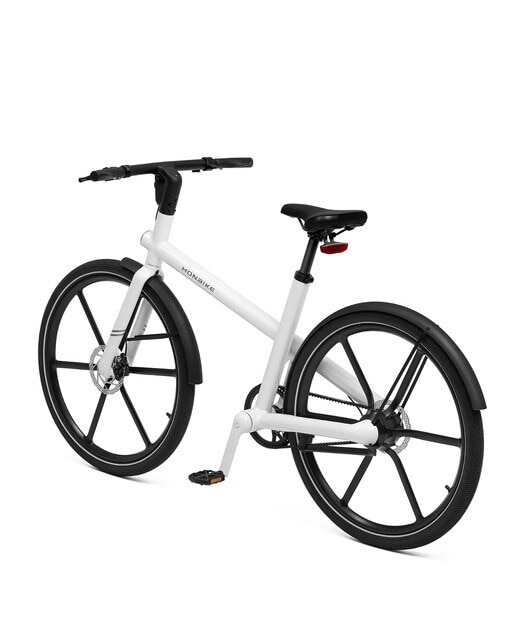 Bicicleta eléctrica ciudad UNI4 27,5'' Honbike - Blanco Blanco-3