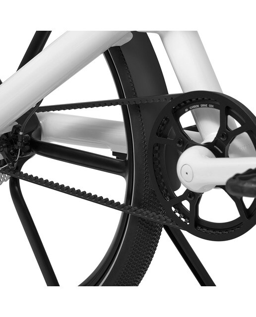 Bicicleta eléctrica ciudad UNI4 27,5'' Honbike - Blanco Blanco-5