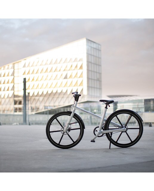 Bicicleta eléctrica ciudad UNI4 27,5'' Honbike - Blanco Blanco-15