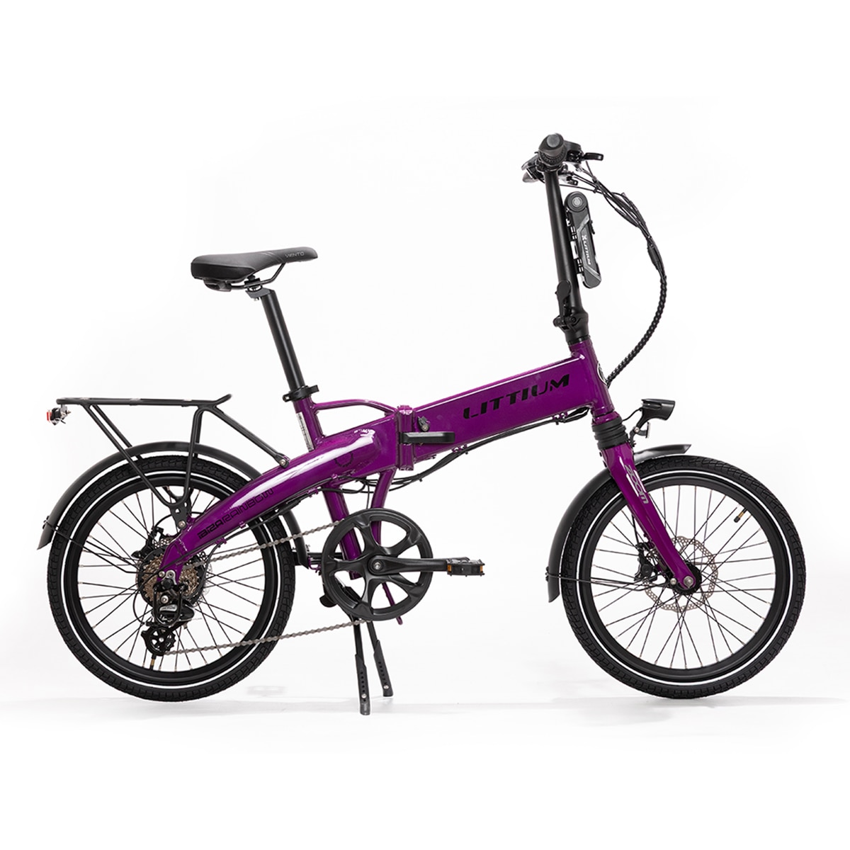 Imagem 0 de Bicicleta Elétrica Dobrável Ibiza Rainbow - Deep Purple