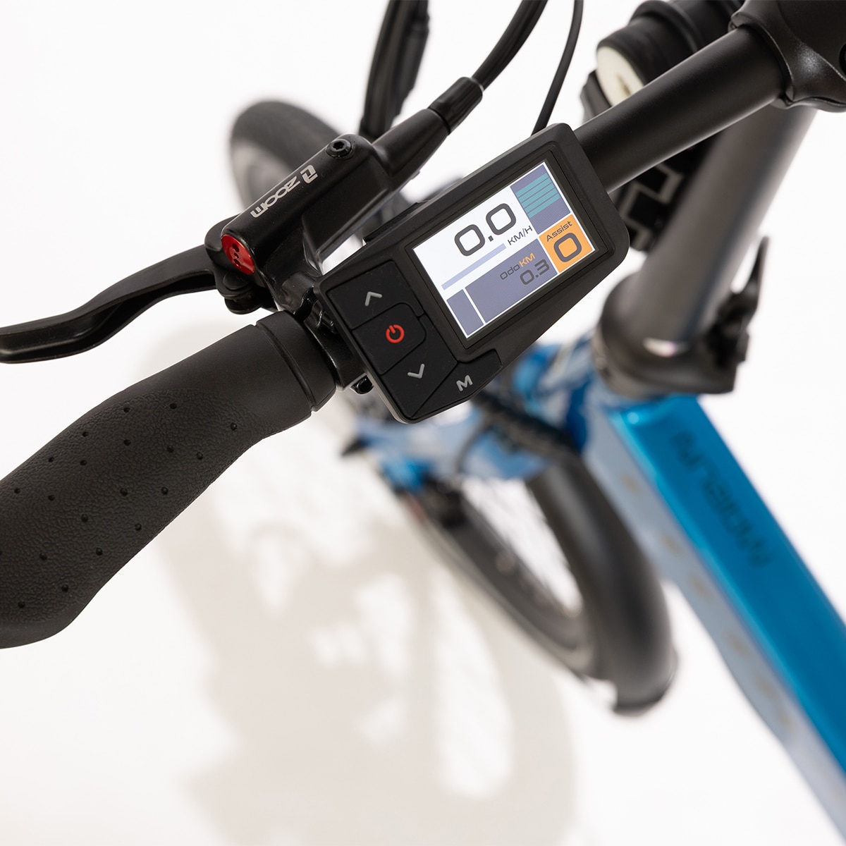 Bicicleta Elétrica Dobrável Ibiza Rainbow - Blue Marlin Azul-5