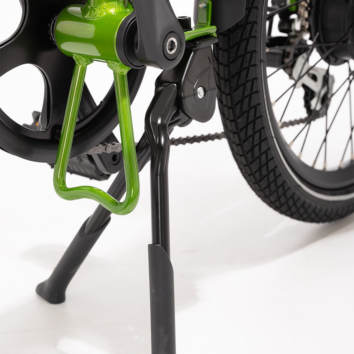 Bicicleta Elétrica Dobrável Ibiza Rainbow - Green Peace Verde-7