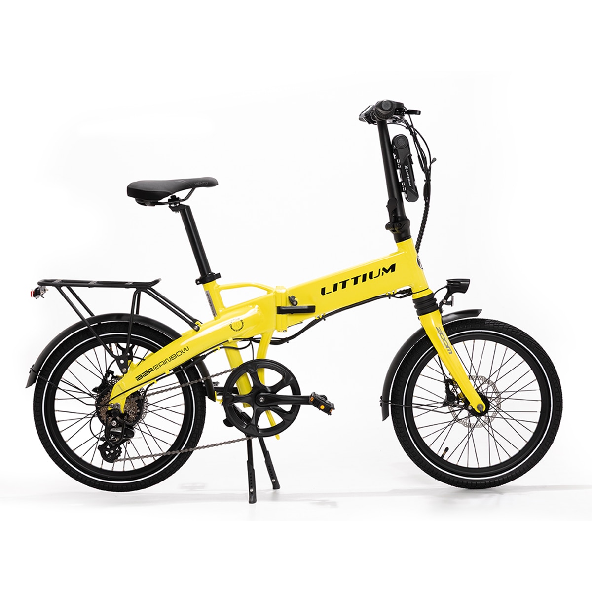Imagem 0 de Bicicleta Elétrica Dobrável Ibiza Rainbow - Yellow Stone