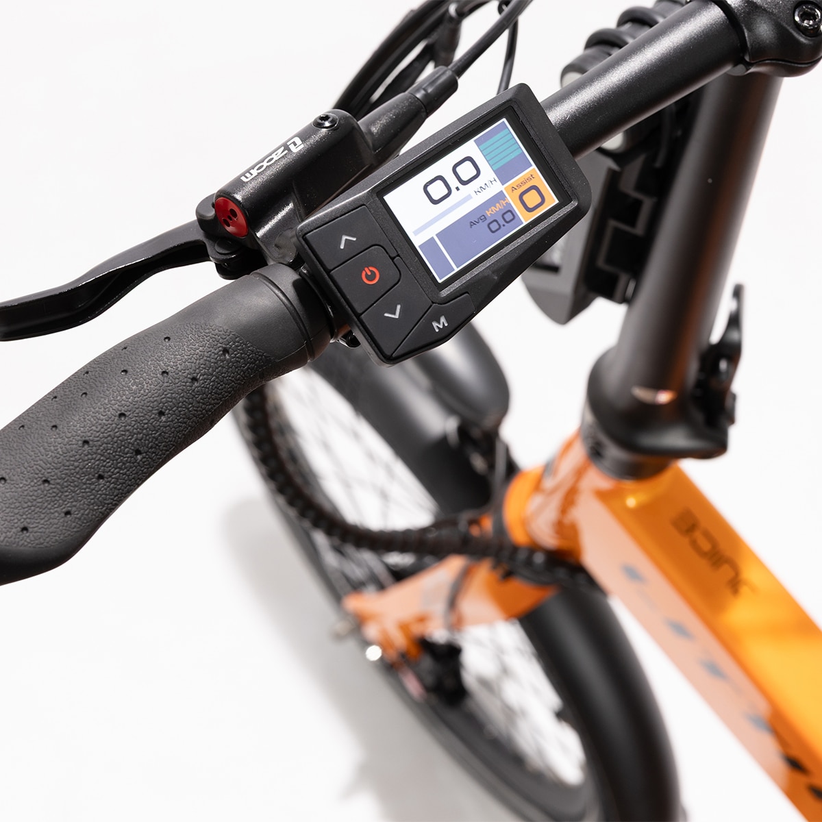 Bicicleta Elétrica Dobrável Ibiza Rainbow - Orange Juice Laranja-5