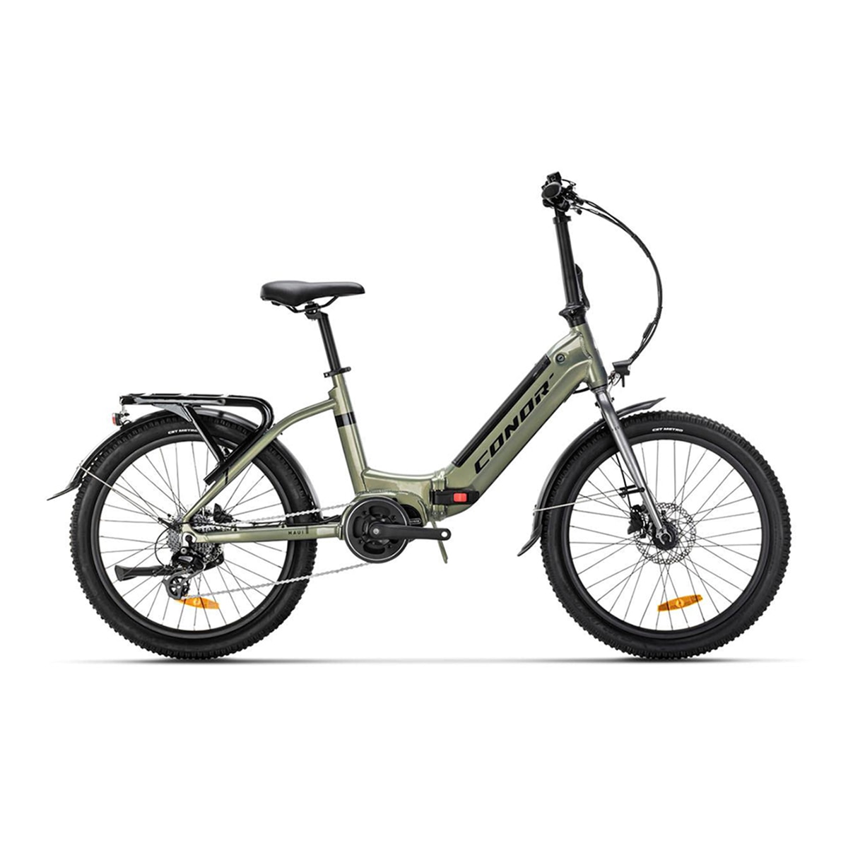 Conor - Bicicleta eléctrica Maui E-Folding 24" 8S Green Conor.