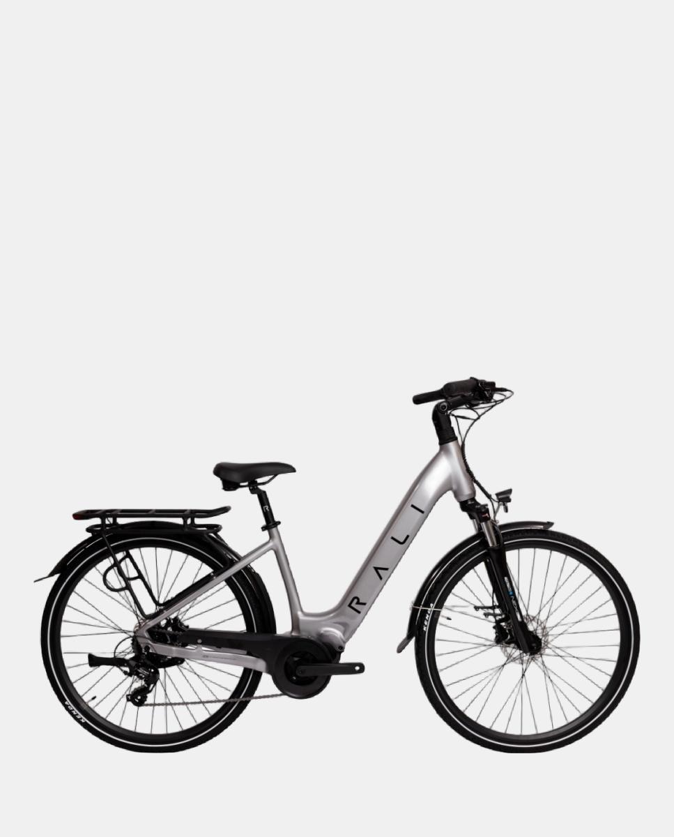 Imagen 0 de Bicicleta Electrica Unisex Ecity 700 Rali Plata