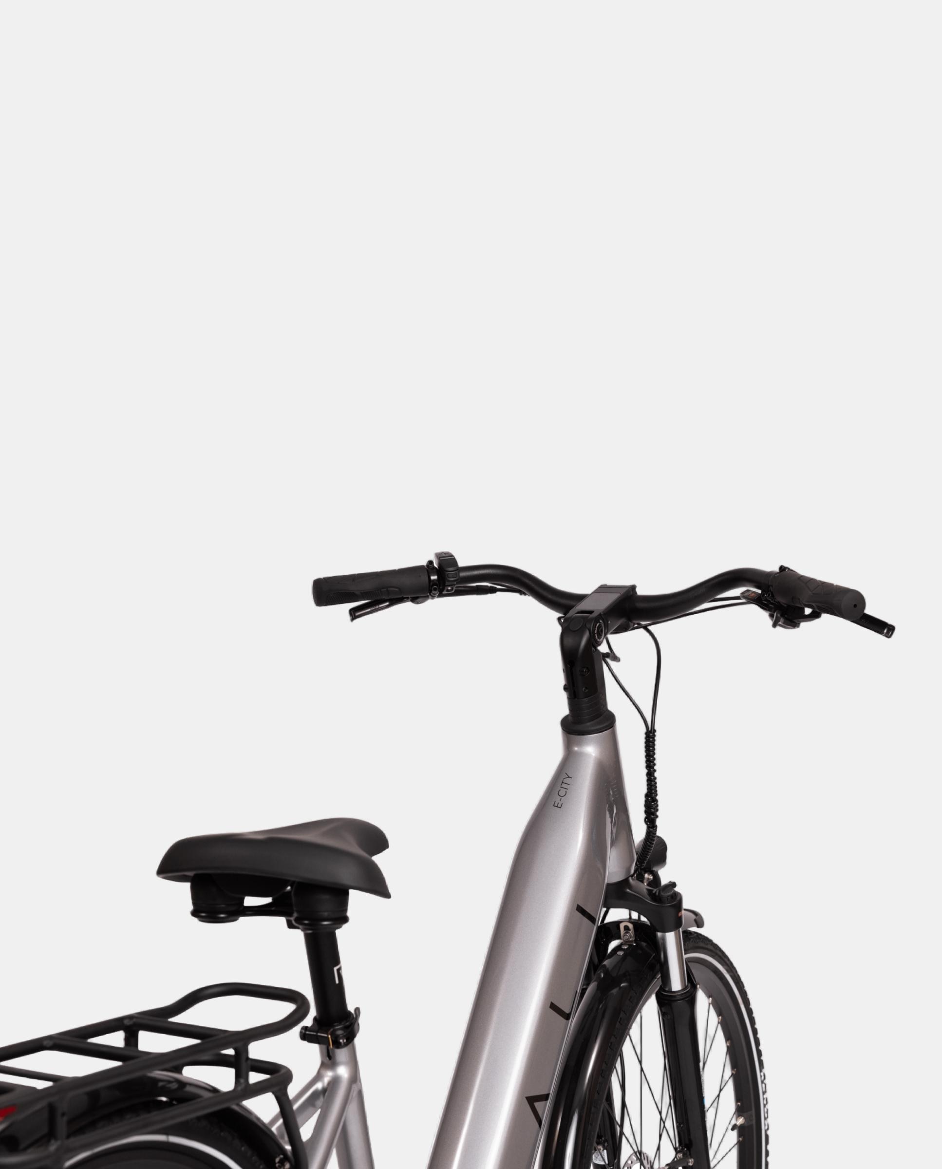Bicicleta Electrica Unisex Ecity 700 Rali - Plata Plata-2