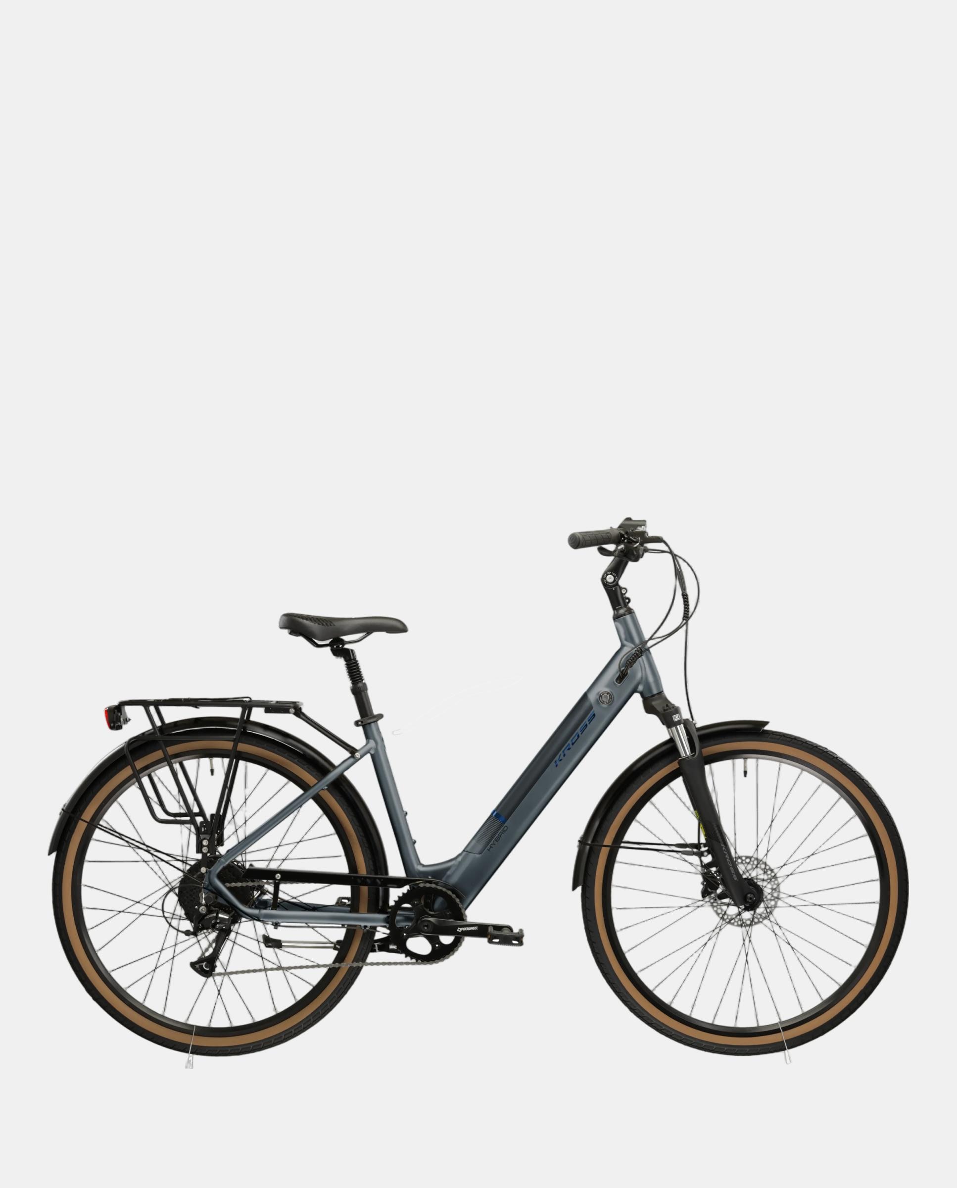 Imagen 0 de Bicicleta Eléctrica de Hombre Sentio Hybrid 2.0 Kross Azules
