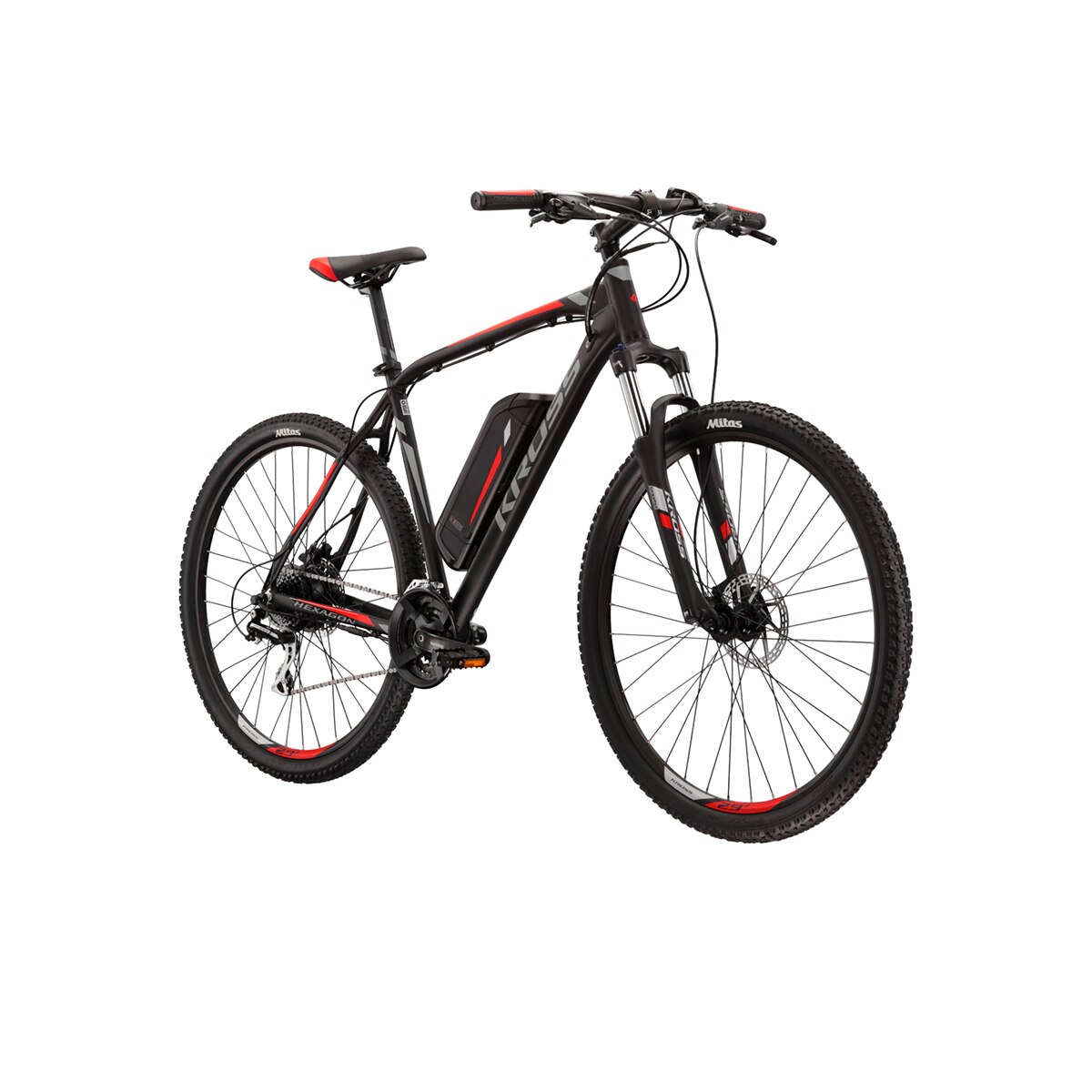 Bicicleta eléctrica Hexagon Boost 1.0 Kross - Negro Negro-3