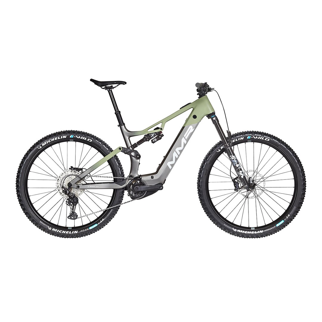 Imagen 0 de Bicicleta eléctrica unisex Full Power Q 150 10 2025 MMR Verde
