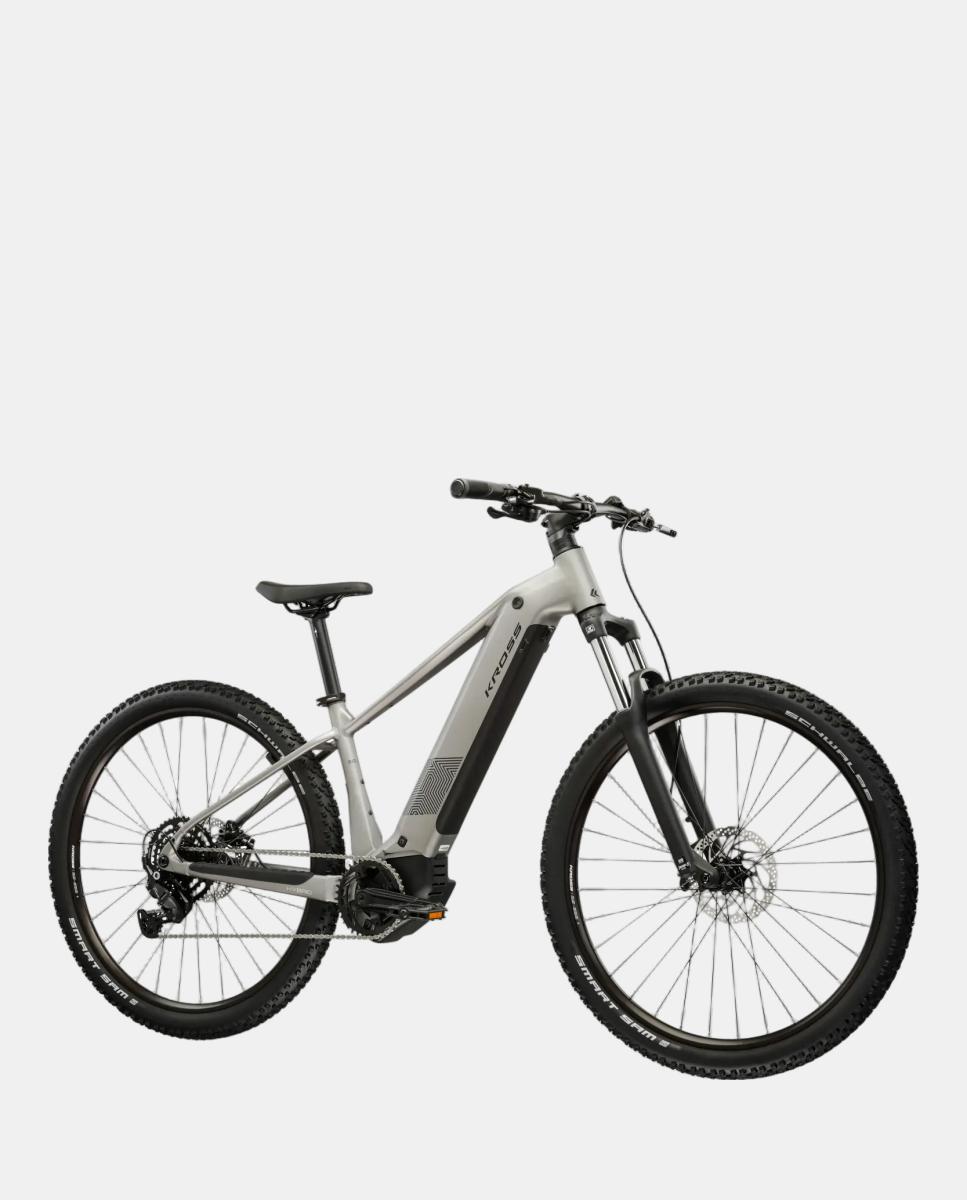 Bicicleta Eléctrica de Hombre Influx 2.0 600 Kross - Plateado Plateado-12