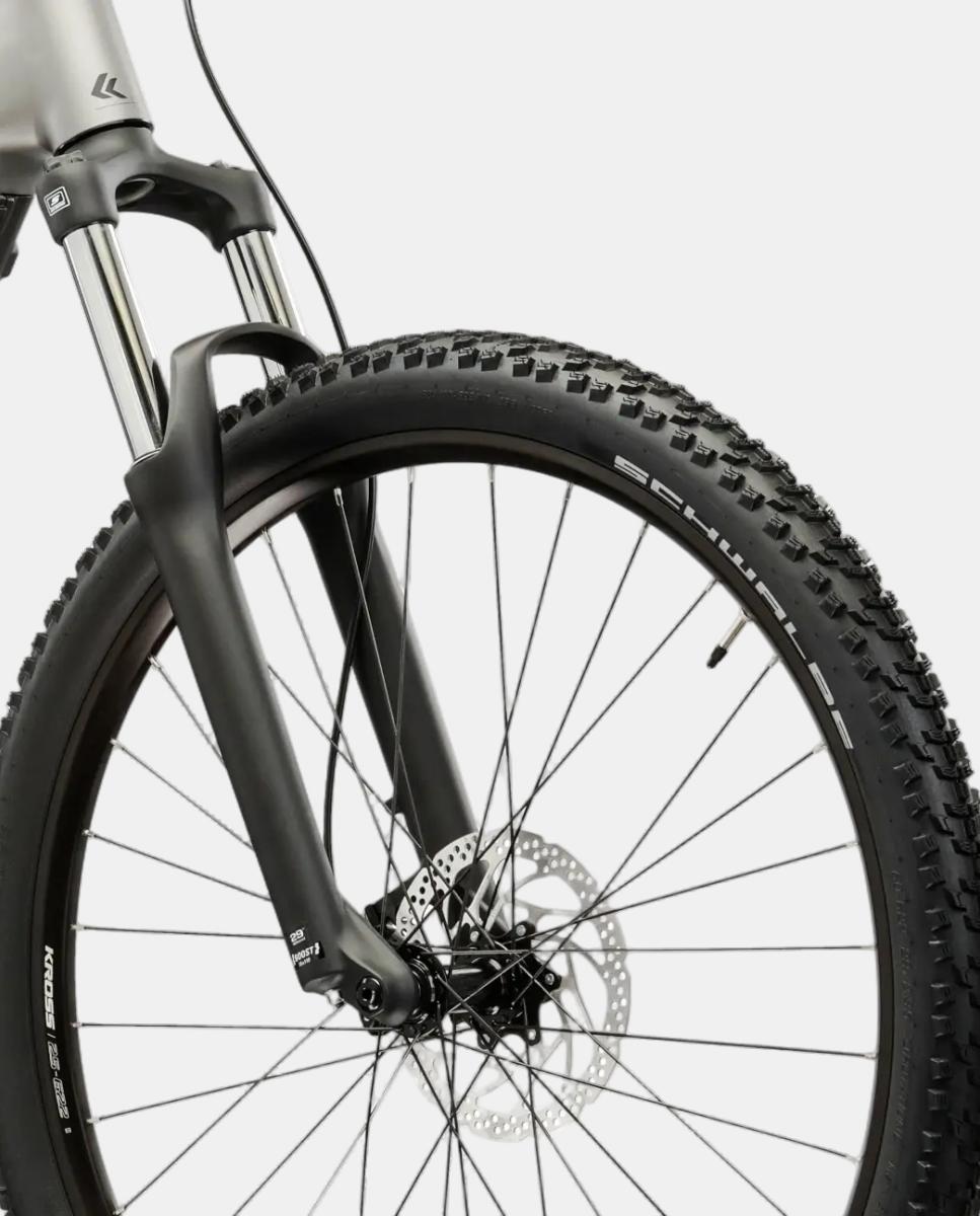 Bicicleta Eléctrica de Hombre Influx 2.0 600 Kross - Plateado Plateado-4