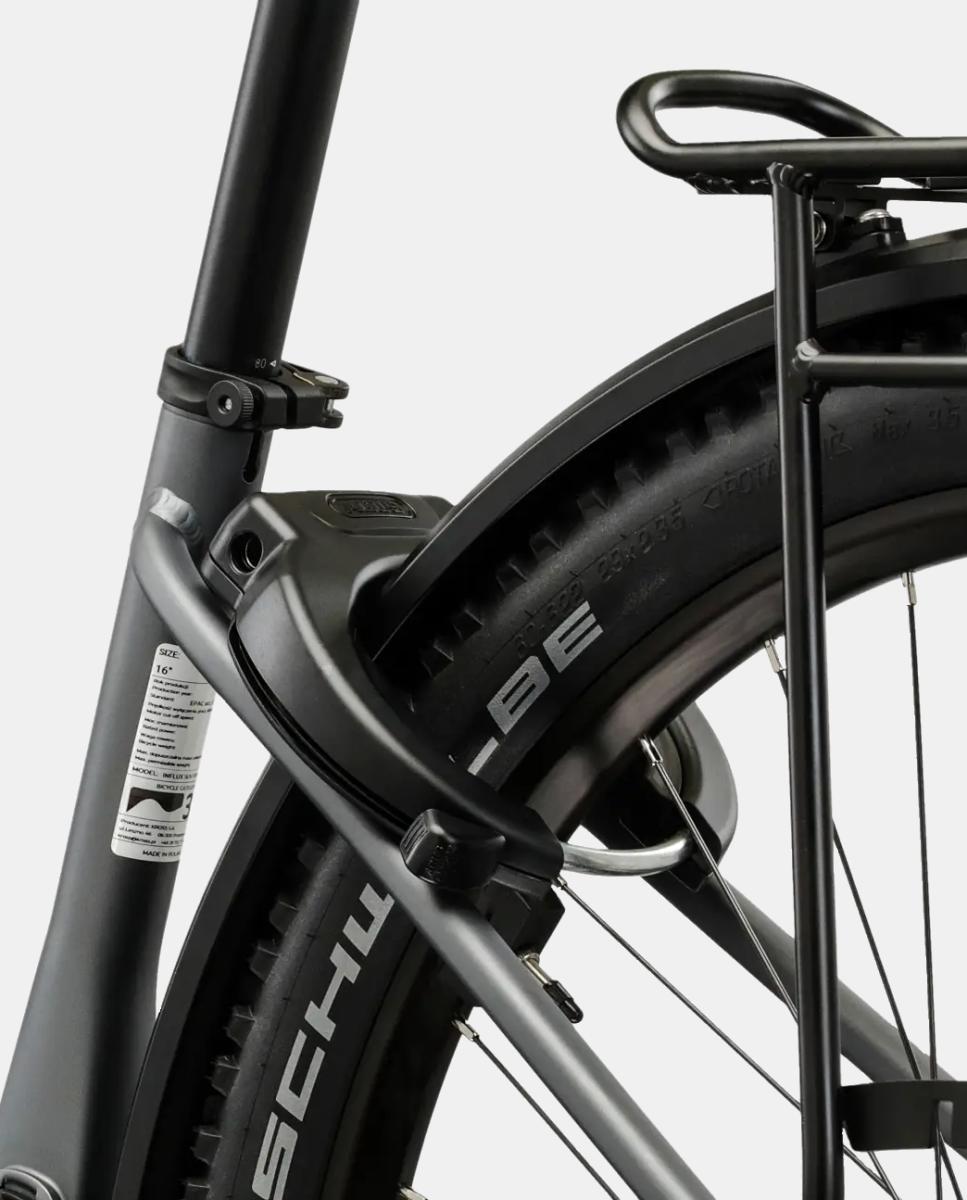 Bicicleta Eléctrica de Hombre Influx Suv 2.0 600 Kross - Gris plomo Gris plomo-4