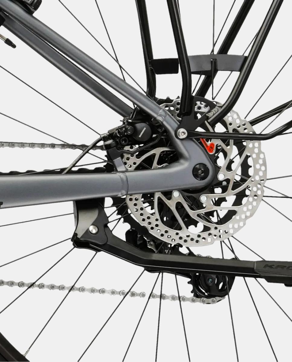 Bicicleta Eléctrica de Hombre Influx Suv 2.0 600 Kross - Gris plomo Gris plomo-7