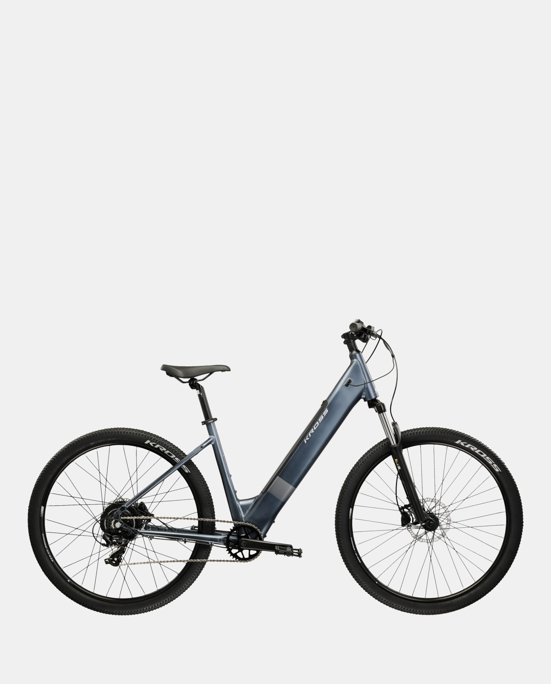 Bicicleta Eléctrica de Mujer Solar Boost 1.0 ECO LS Kross - Gris Gris-1