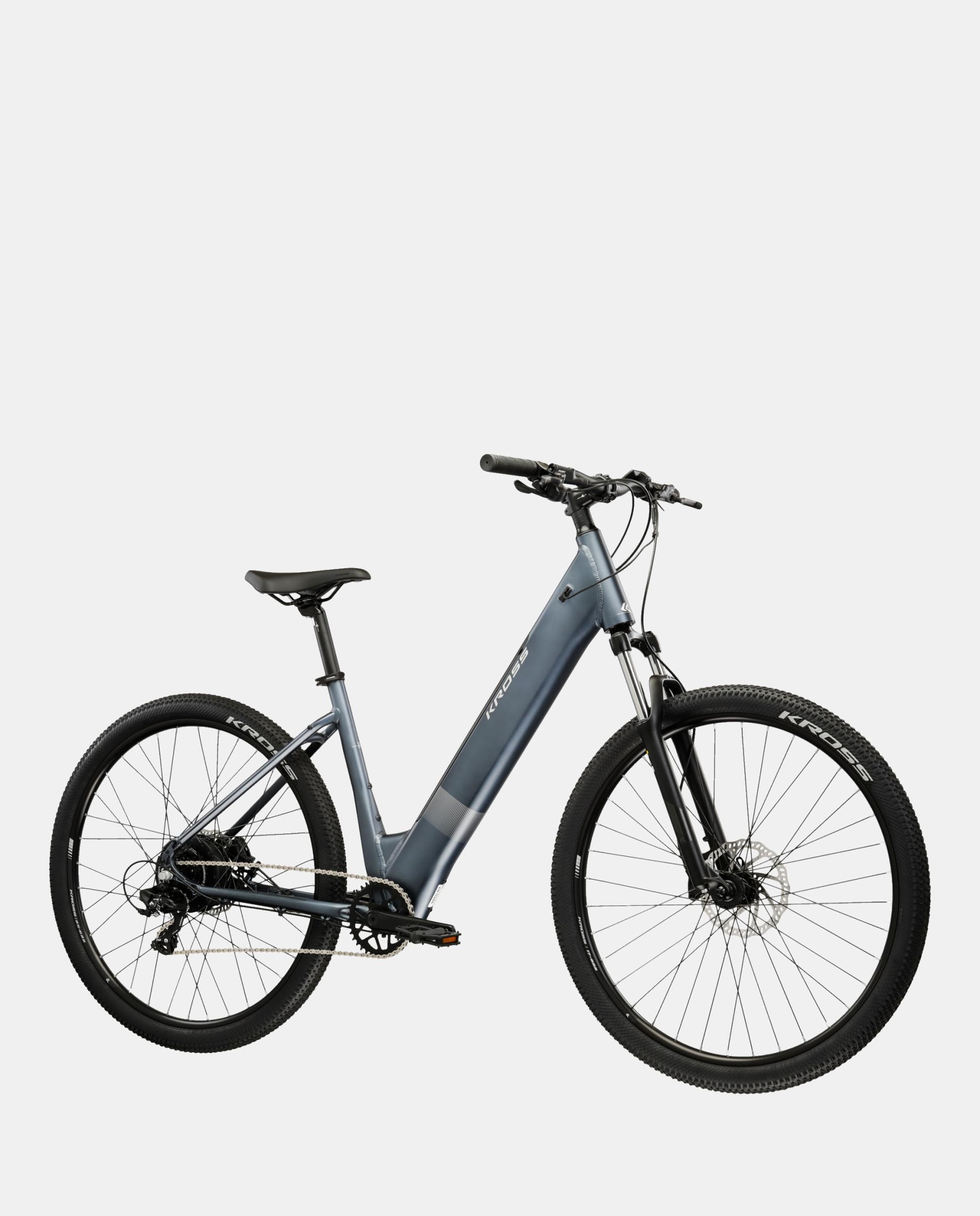 Bicicleta Eléctrica de Mujer Solar Boost 1.0 ECO LS Kross - Gris Gris-2