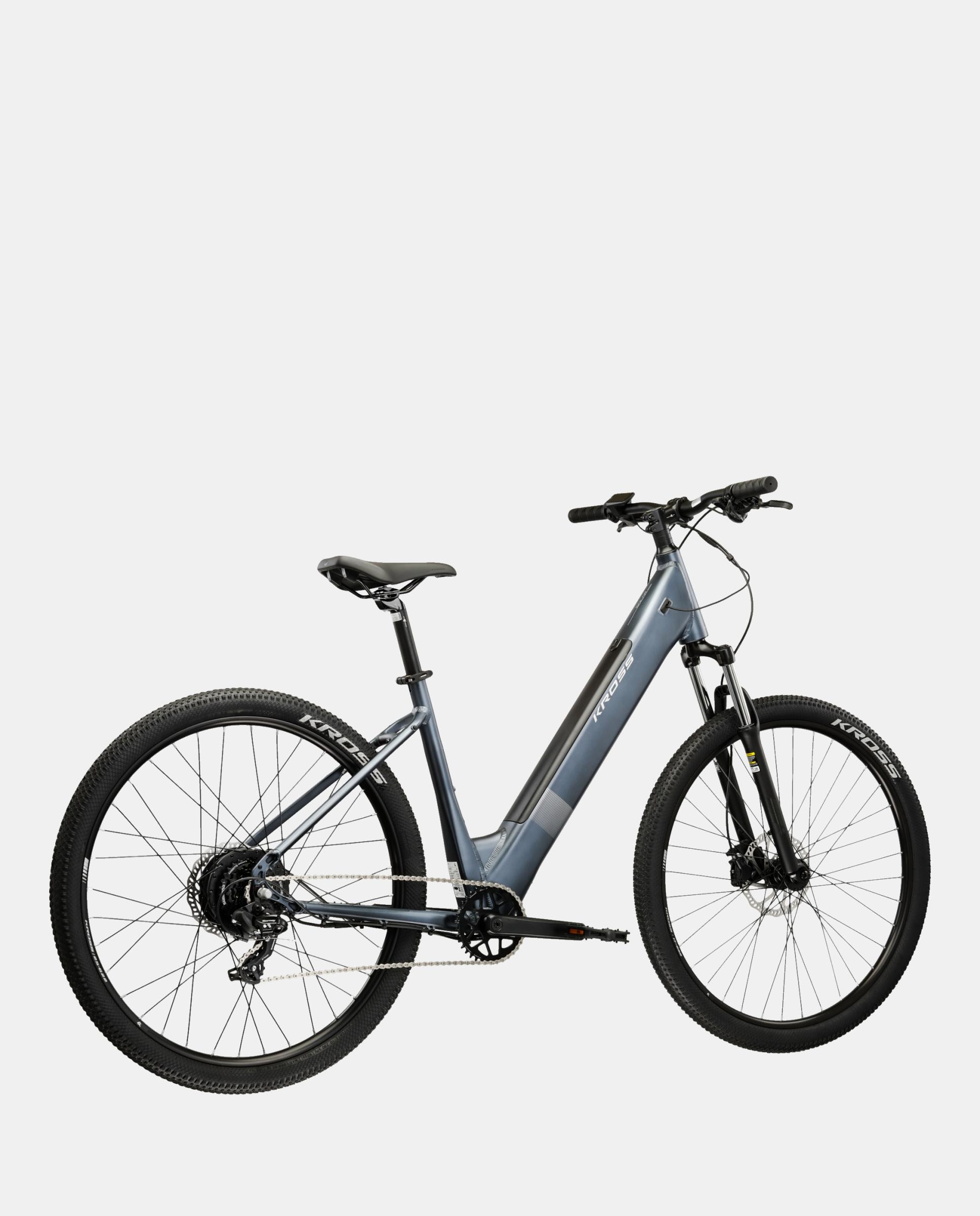 Bicicleta Eléctrica de Mujer Solar Boost 1.0 ECO LS Kross - Gris Gris-4