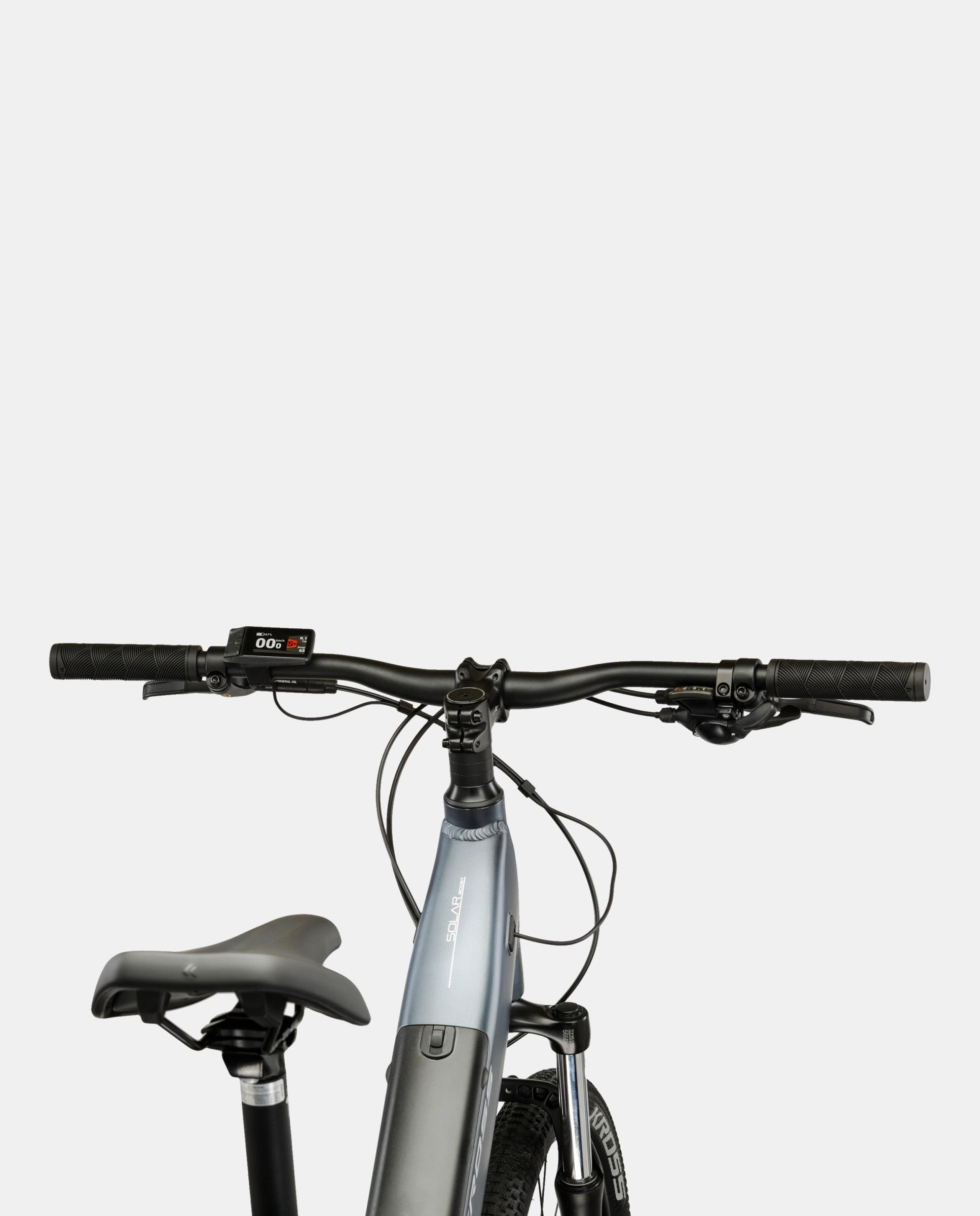 Bicicleta Eléctrica de Mujer Solar Boost 1.0 ECO LS Kross - Gris Gris-12