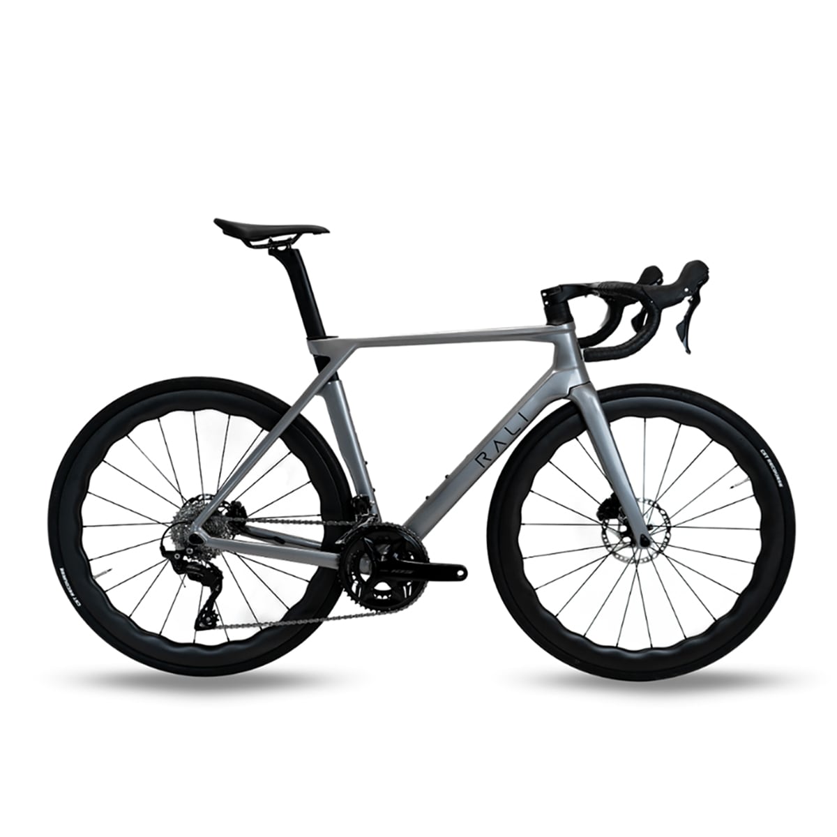 Bicicleta Carretera Unisex Ruta Rds 700 Rueda Aluminio Rali L Gris