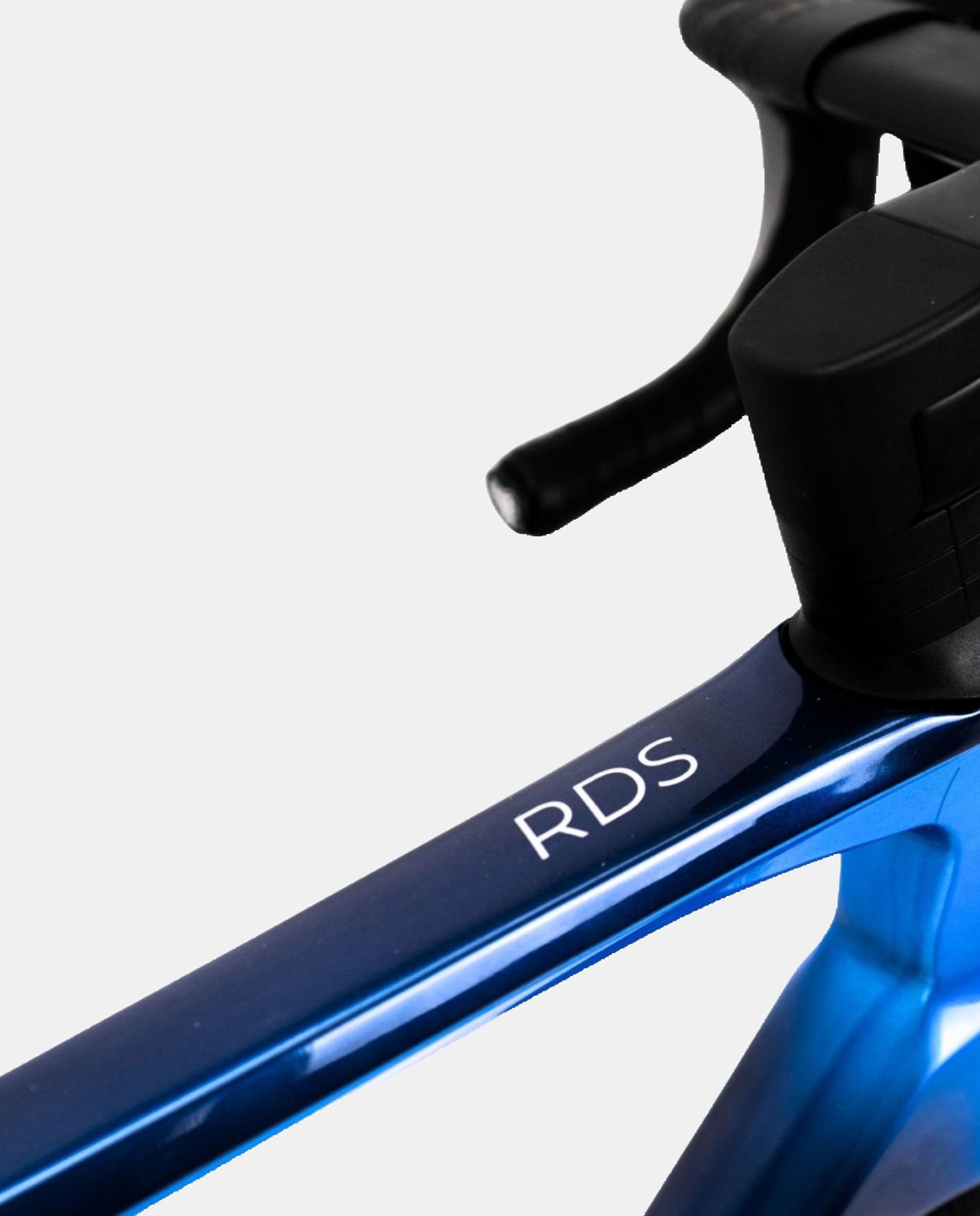 Bicicleta Carretera Unisex Ruta Rds 700 Rueda Carbono Rali - Azul Azul-5