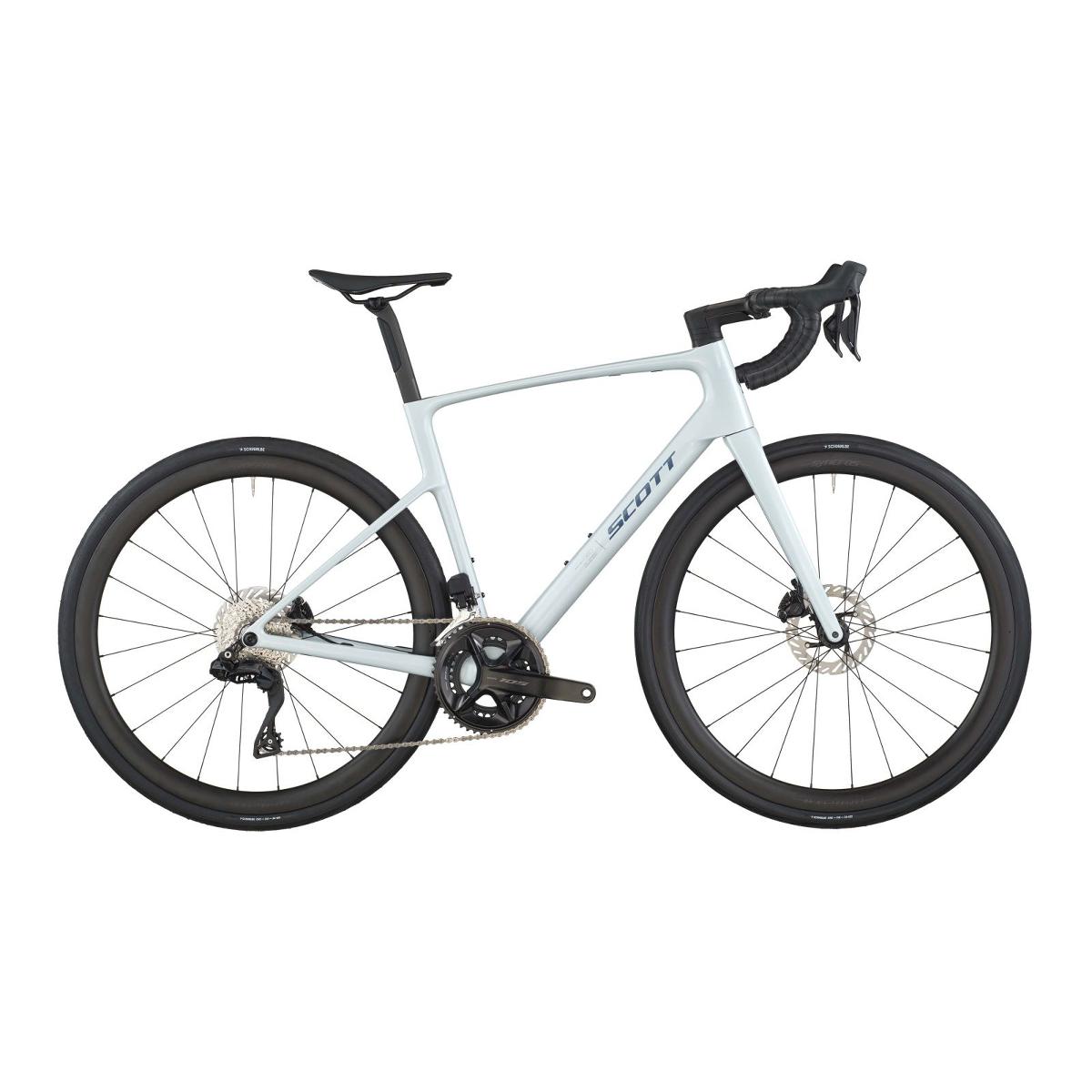 Bicicleta de carretera unisex addict 30 Scott - Blanco Blanco-1