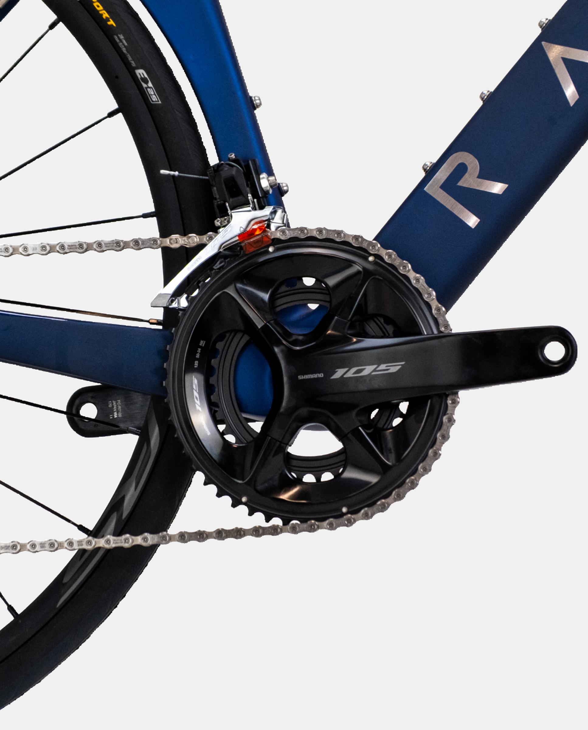 Bicicleta de Carretera Unisex RDA Rali - Azul Azul-2