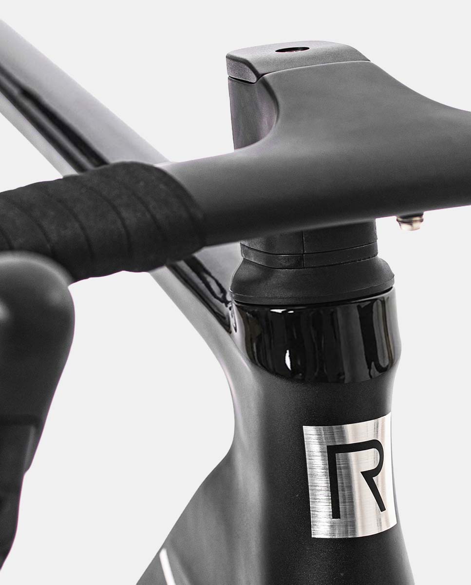 Bicicleta de Carretera Unisex Negra RDA Rali - Negro Negro-13