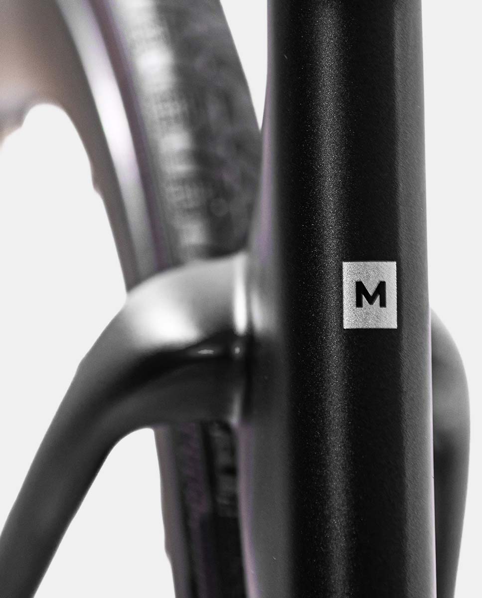 Bicicleta de Carretera Unisex Negra RDA Rali - Negro Negro-15