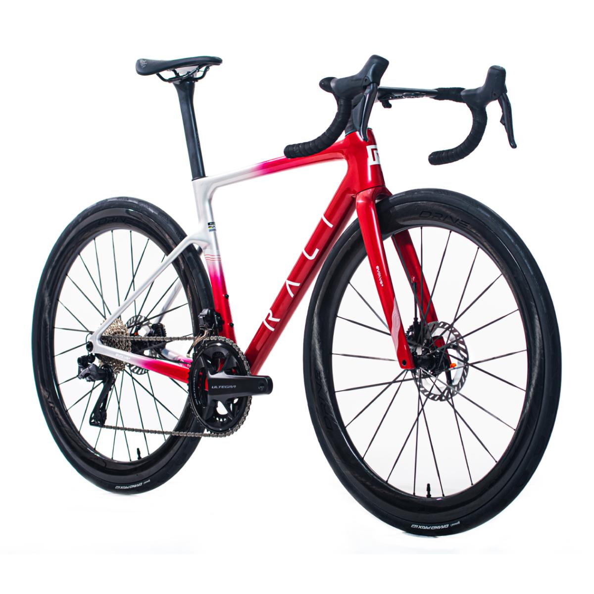 Bicicleta de Carretera Unisex Spain Federation EVOLVE-Rali - Rojo Rojo-2
