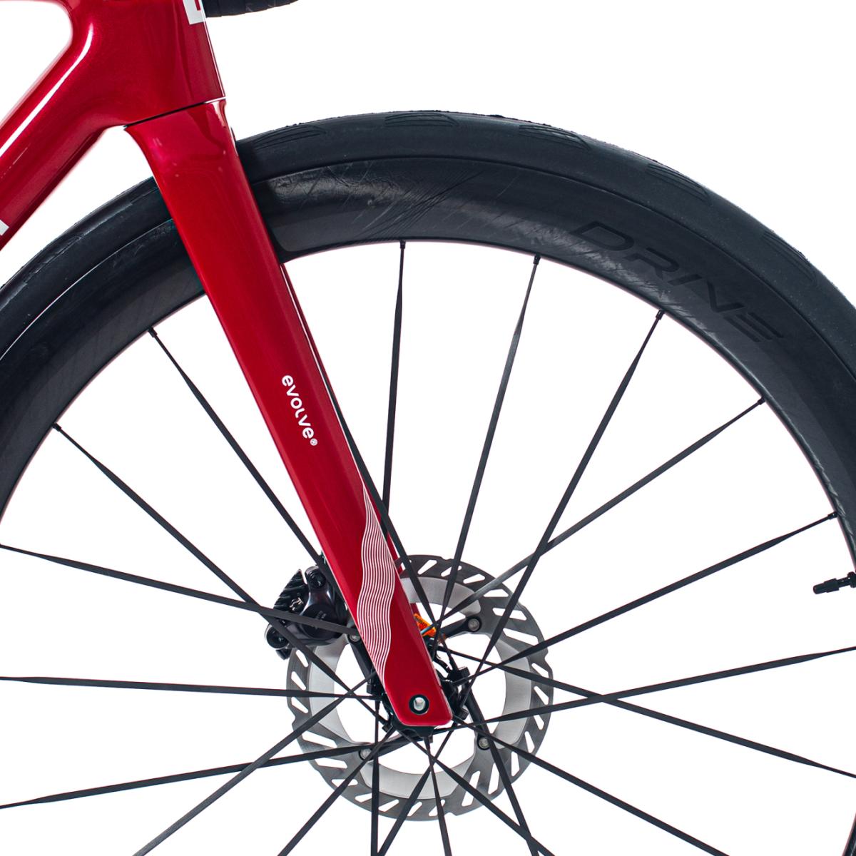 Bicicleta de Carretera Unisex Spain Federation EVOLVE-Rali - Rojo Rojo-6