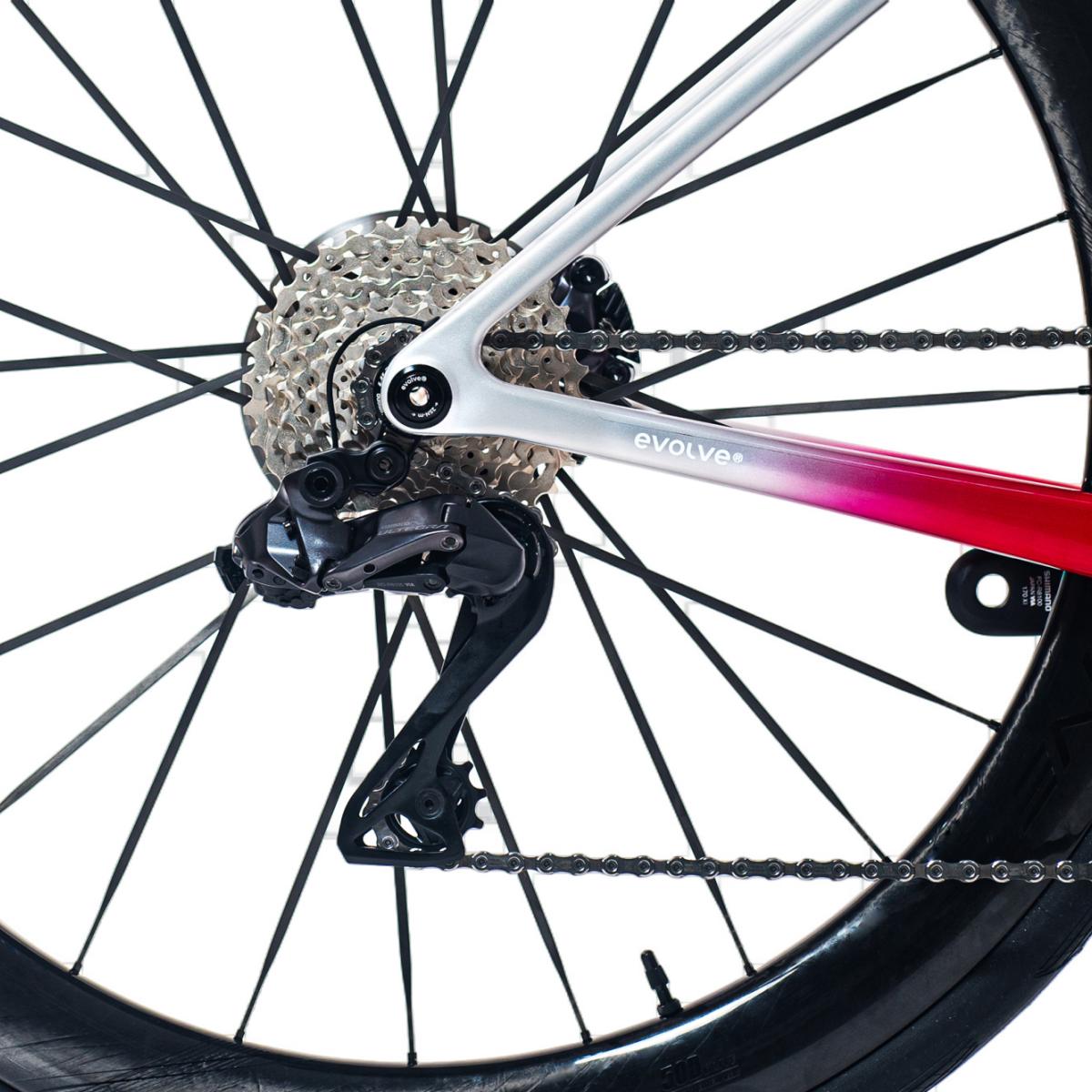 Bicicleta de Carretera Unisex Spain Federation EVOLVE-Rali - Rojo Rojo-7