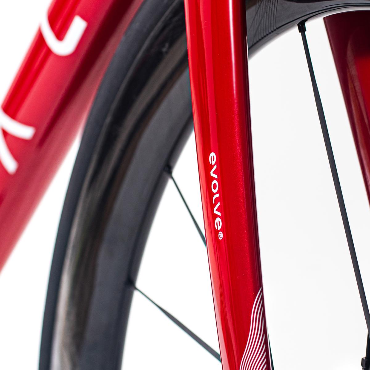Bicicleta de Carretera Unisex Spain Federation EVOLVE-Rali - Rojo Rojo-18