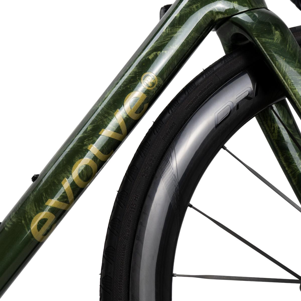Bicicleta de Carretera Unisex Green Emerge EVOLVE-Rali - Verde Verde-3