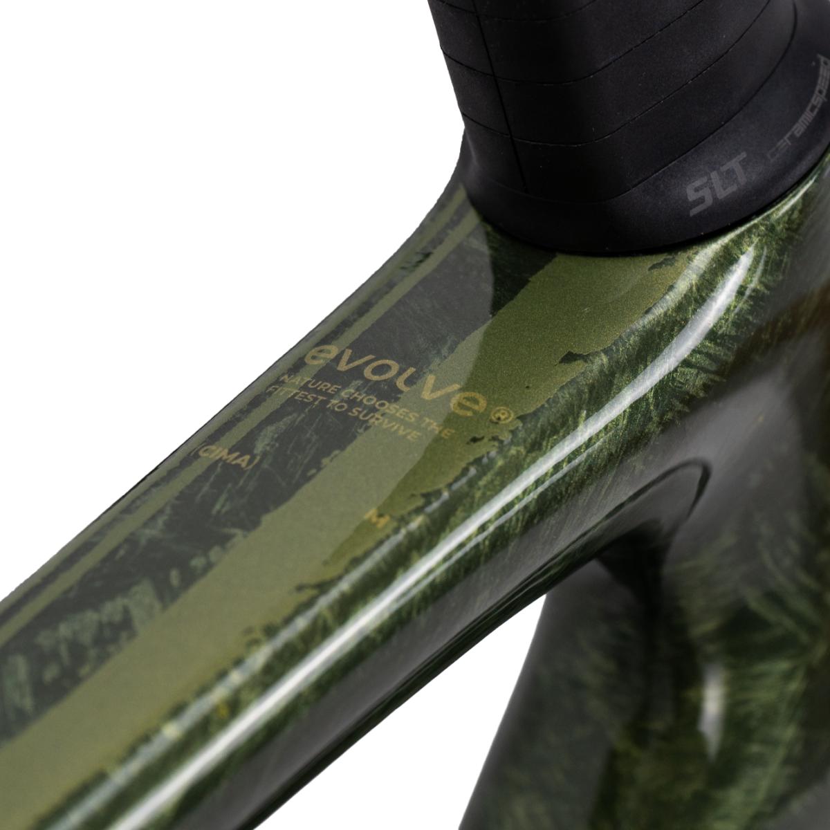 Bicicleta de Carretera Unisex Green Emerge EVOLVE-Rali - Verde Verde-6