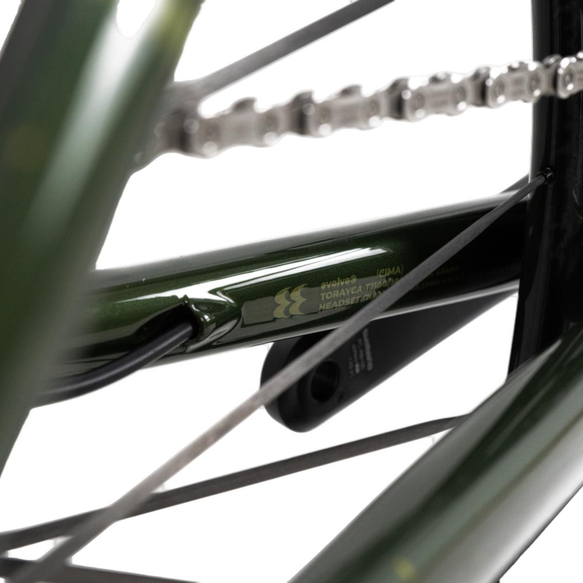 Bicicleta de Carretera Unisex Green Emerge EVOLVE-Rali - Verde Verde-7