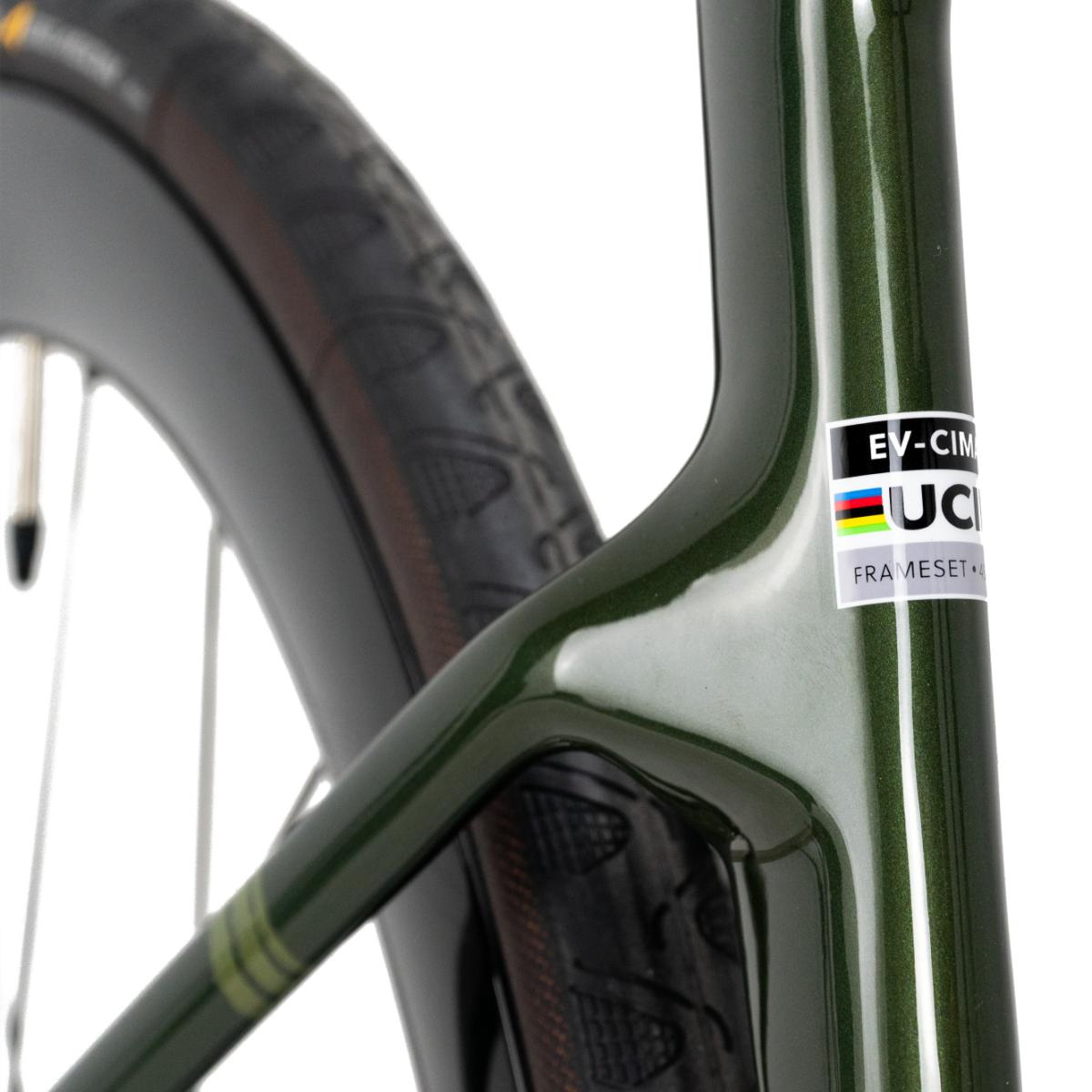 Bicicleta de Carretera Unisex Green Emerge EVOLVE-Rali - Verde Verde-9