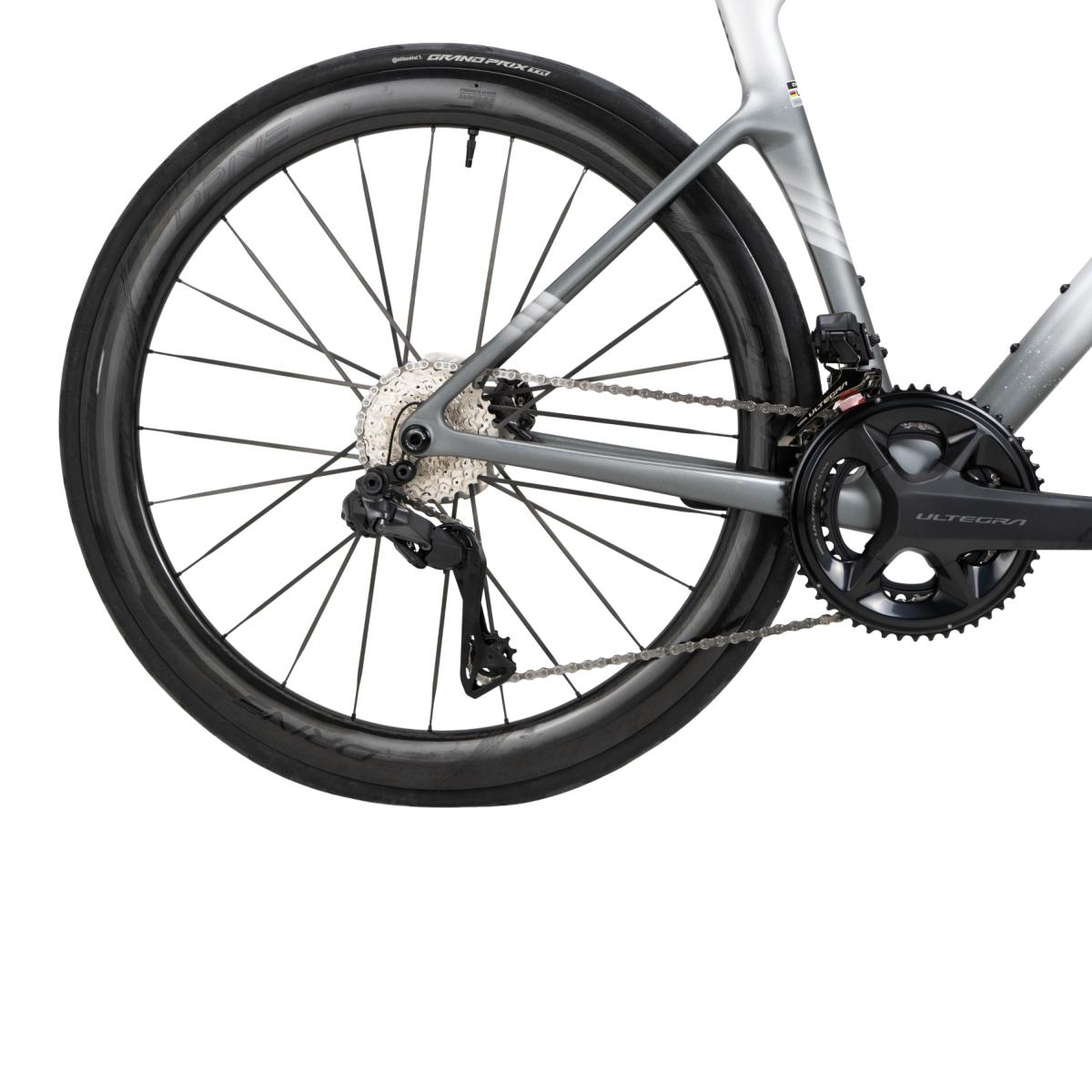 Bicicleta de Carretera Unisex Grey Mist EVOLVE-Rali - Gris Gris-2