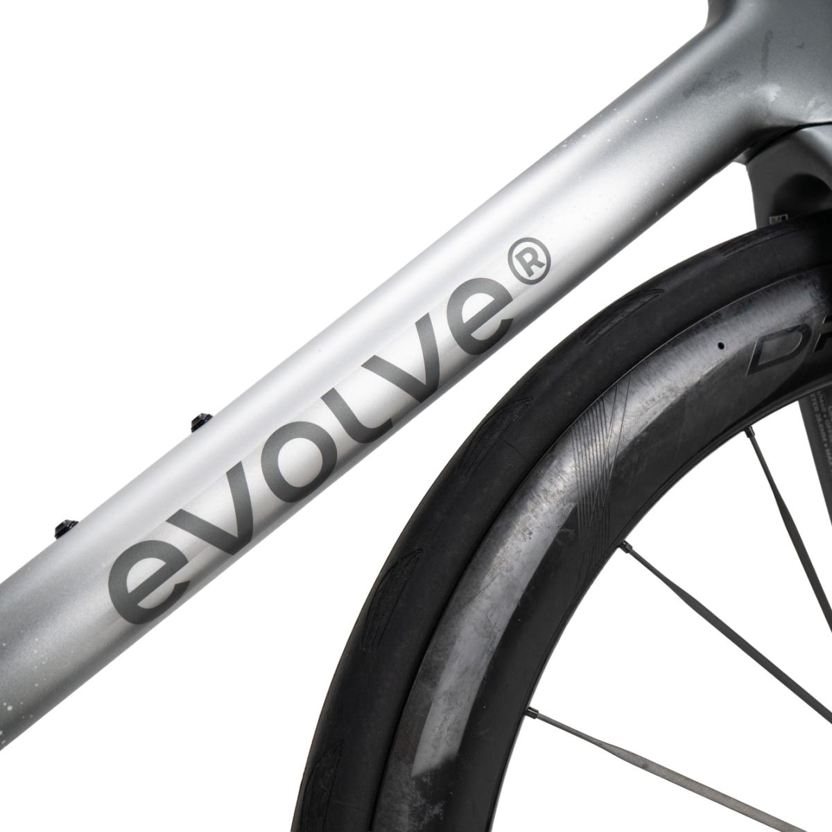 Bicicleta de Carretera Unisex Grey Mist EVOLVE-Rali - Gris Gris-4