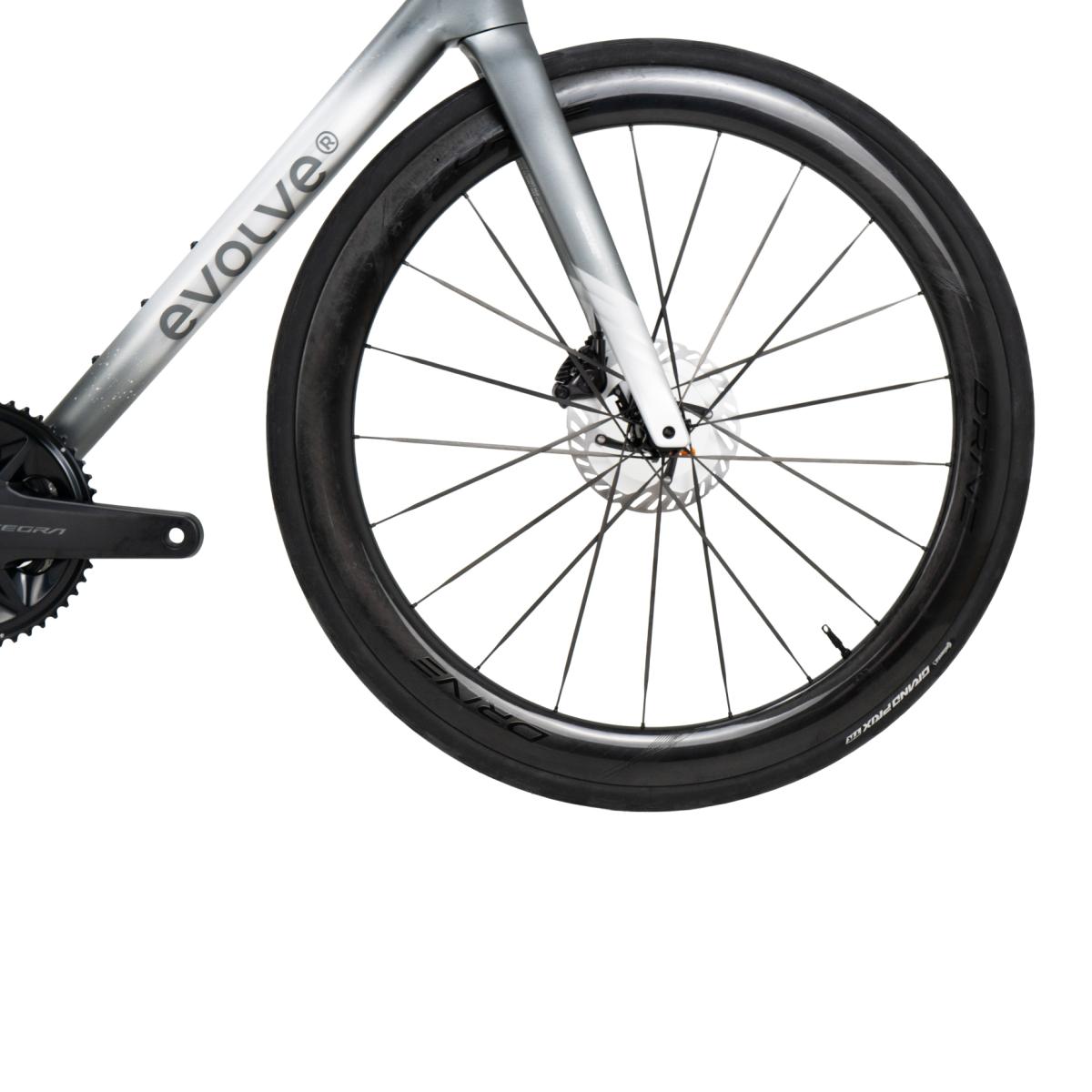 Bicicleta de Carretera Unisex Grey Mist EVOLVE-Rali - Gris Gris-9