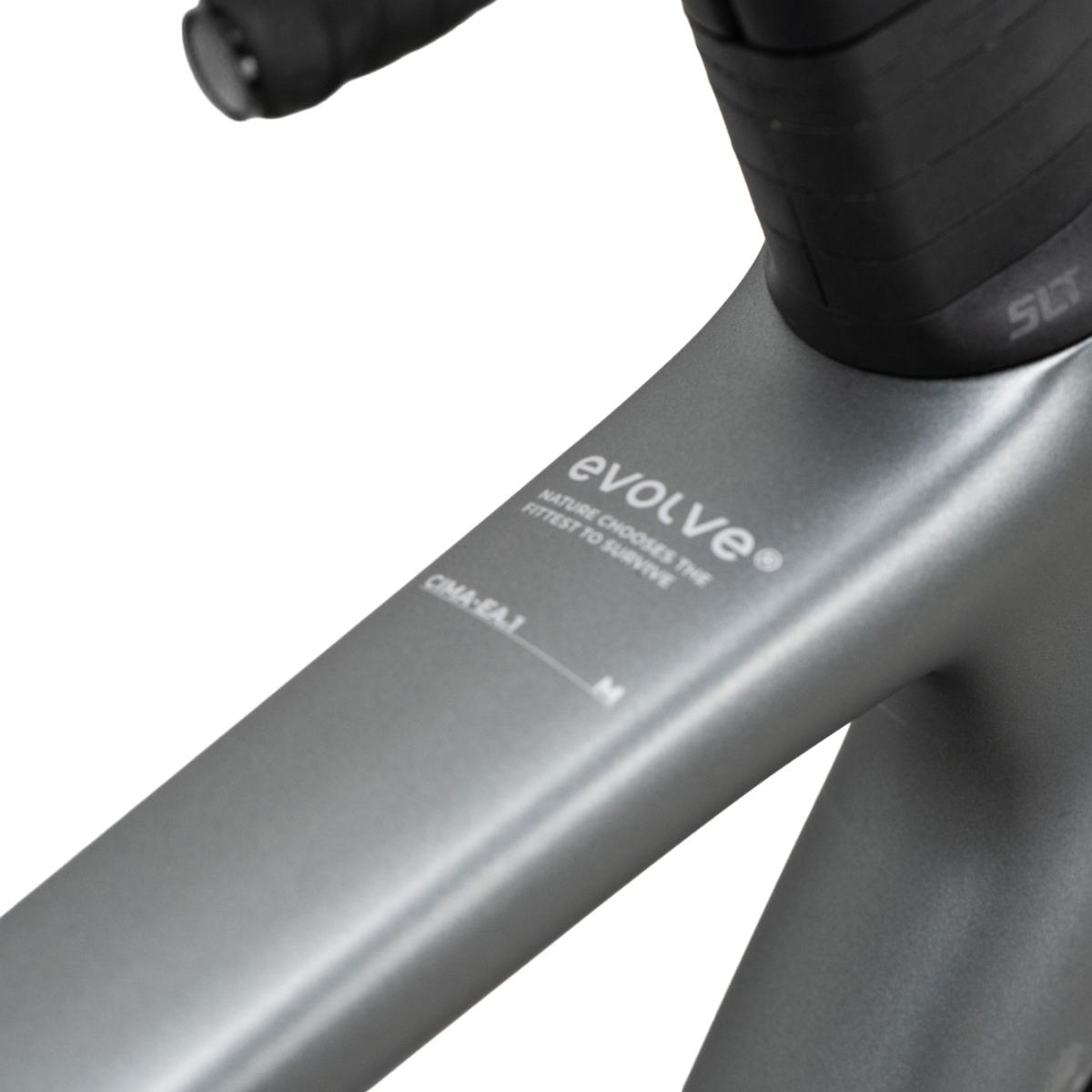 Bicicleta de Carretera Unisex Grey Mist EVOLVE-Rali - Gris Gris-11