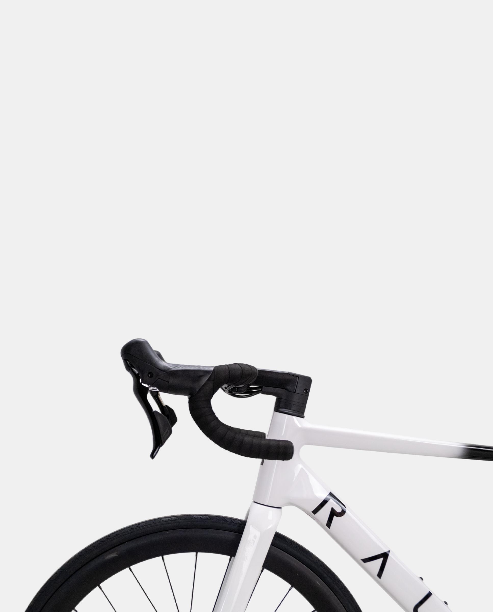 Bicicleta de Carretera Unisex Negra Blanca RDL Rali - Negro / Blanco Negro / Blanco-7