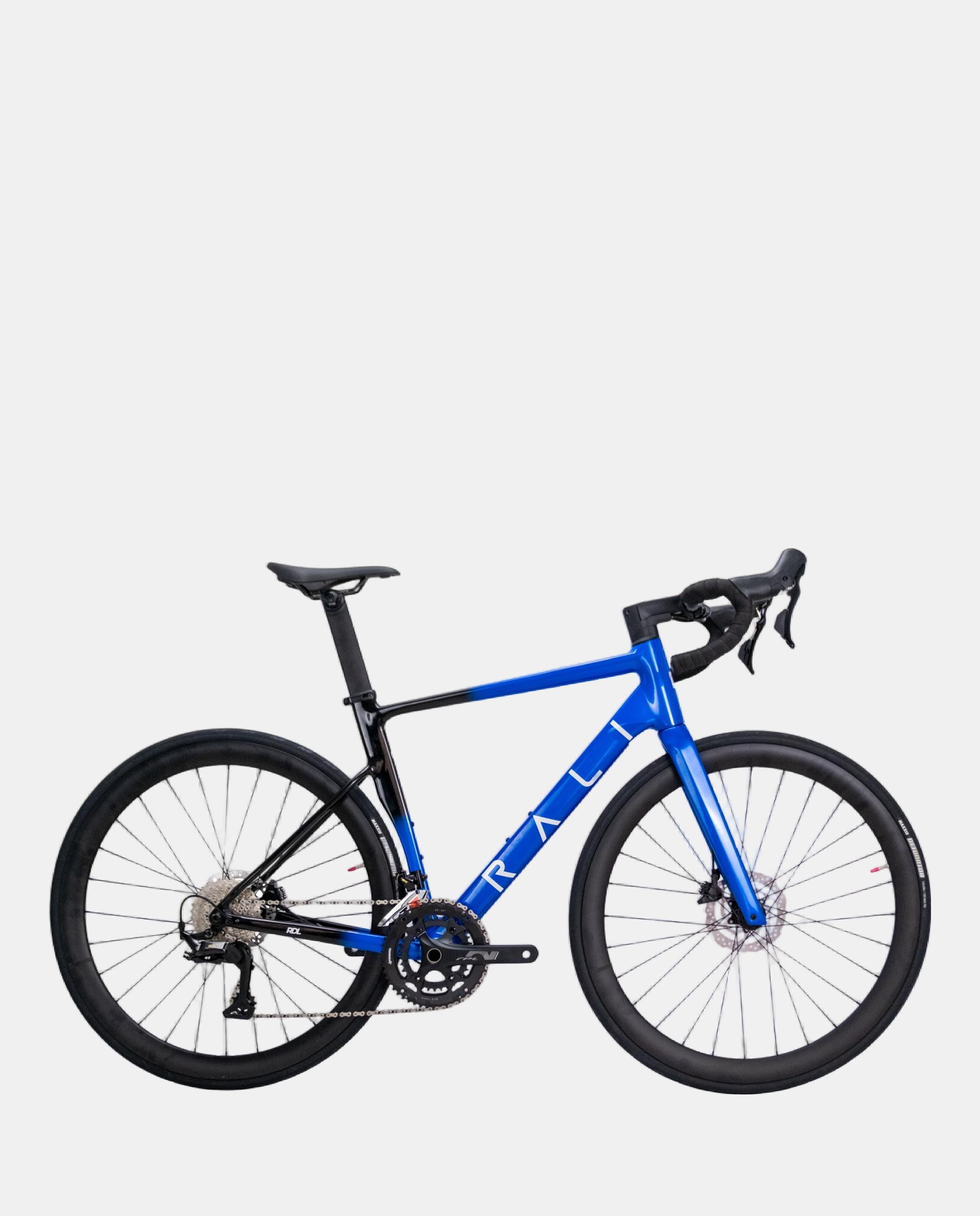 Imagen 0 de Bicicleta de Carretera Unisex Negra Azul RDL Rali Negro / Azul