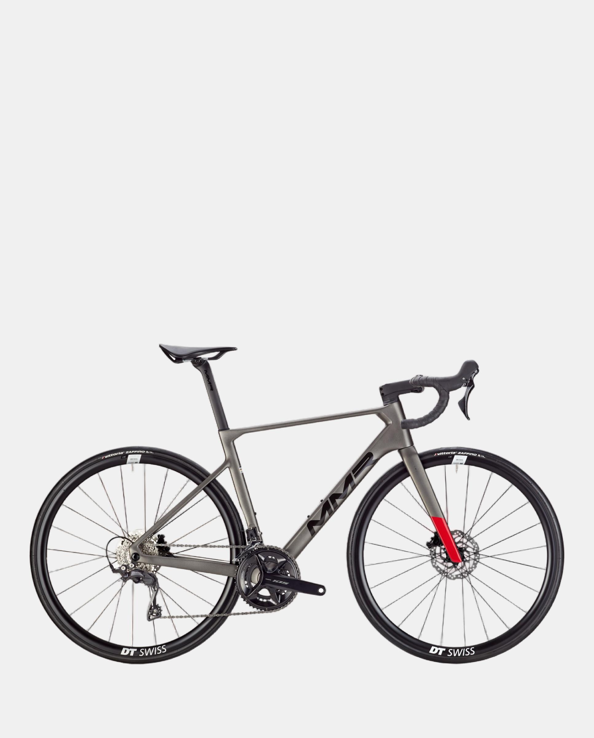 Bicicleta de Carretera Unisex Aelion 50 Warm Steelgrey MMR - Gris mate Gris mate-1