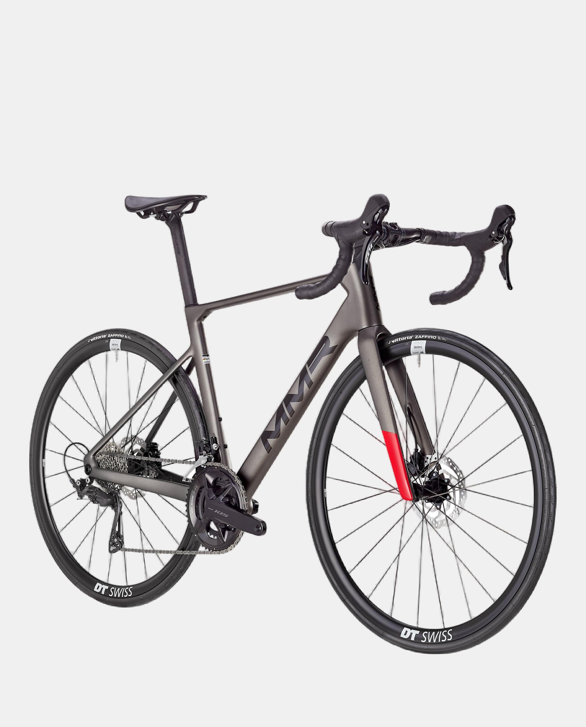 Bicicleta de Carretera Unisex Aelion 50 Warm Steelgrey MMR - Gris mate Gris mate-3