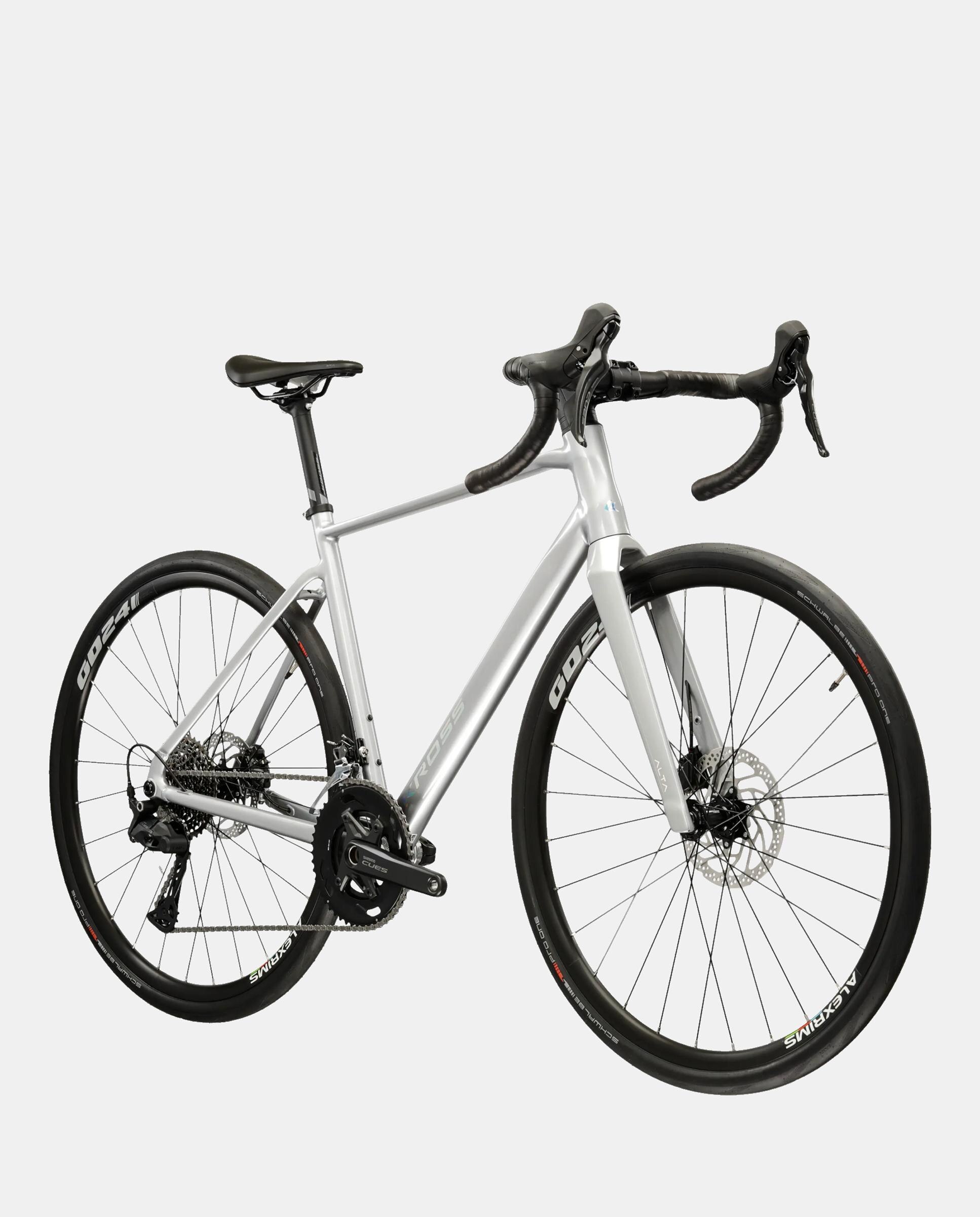 Bicicleta de carretera de Hombre Alta 2.0 Kross - Plateado Plateado-3