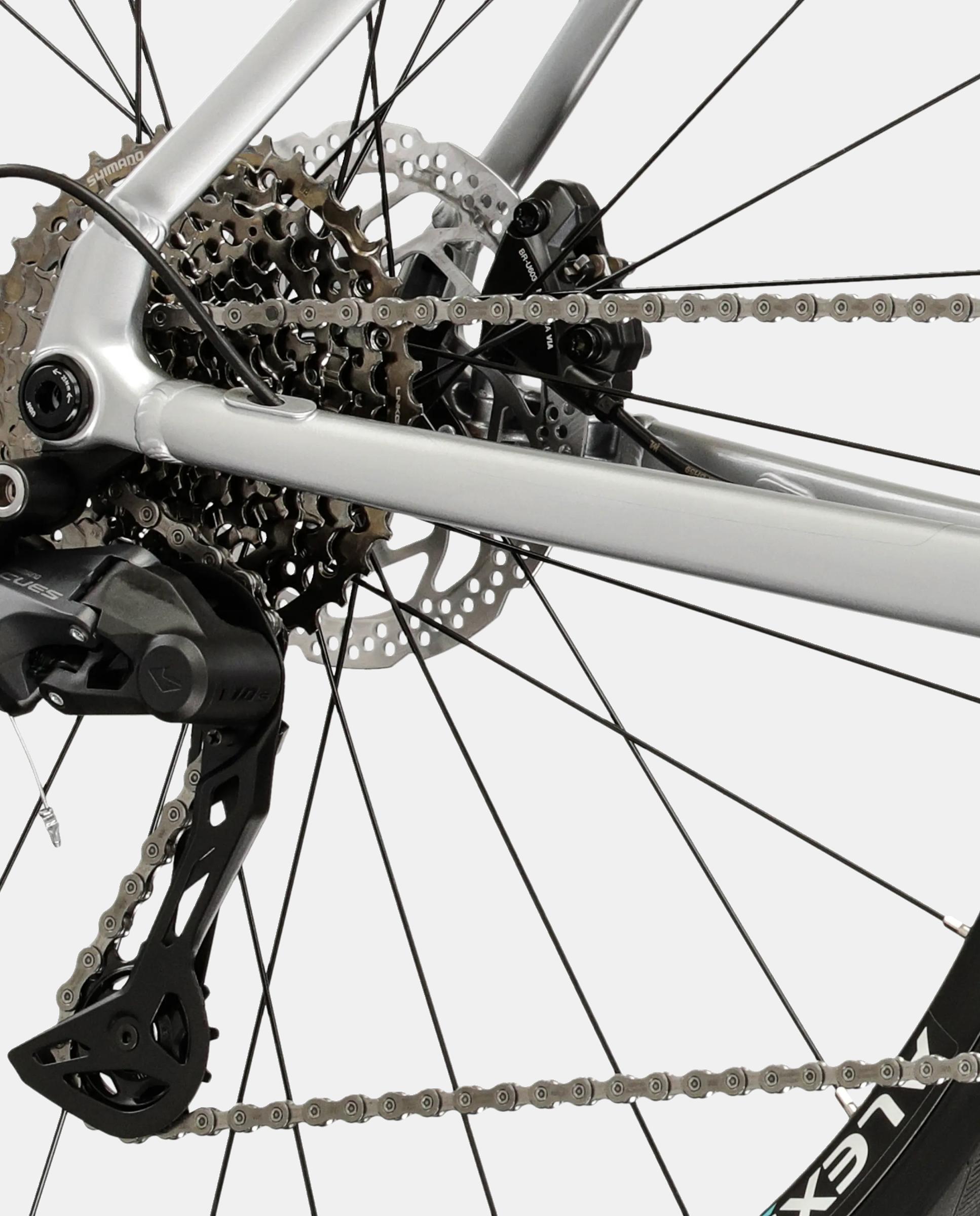Bicicleta de carretera de Hombre Alta 2.0 Kross - Plateado Plateado-8
